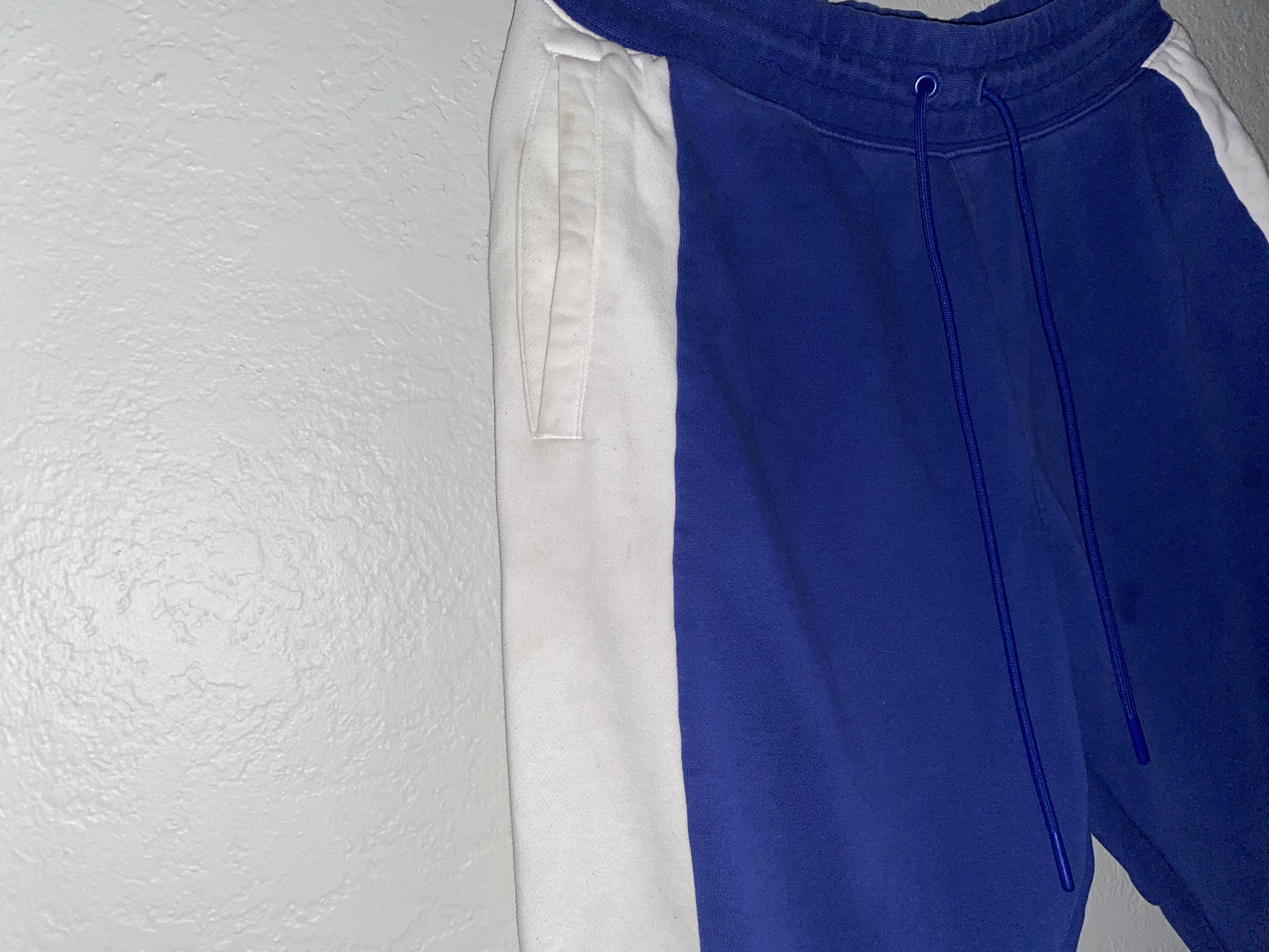 Nike Nike Air Sweatpants Sweat pants Blue white sz LARGE sports S Size US 34 / EU 50 - 5 Thumbnail
