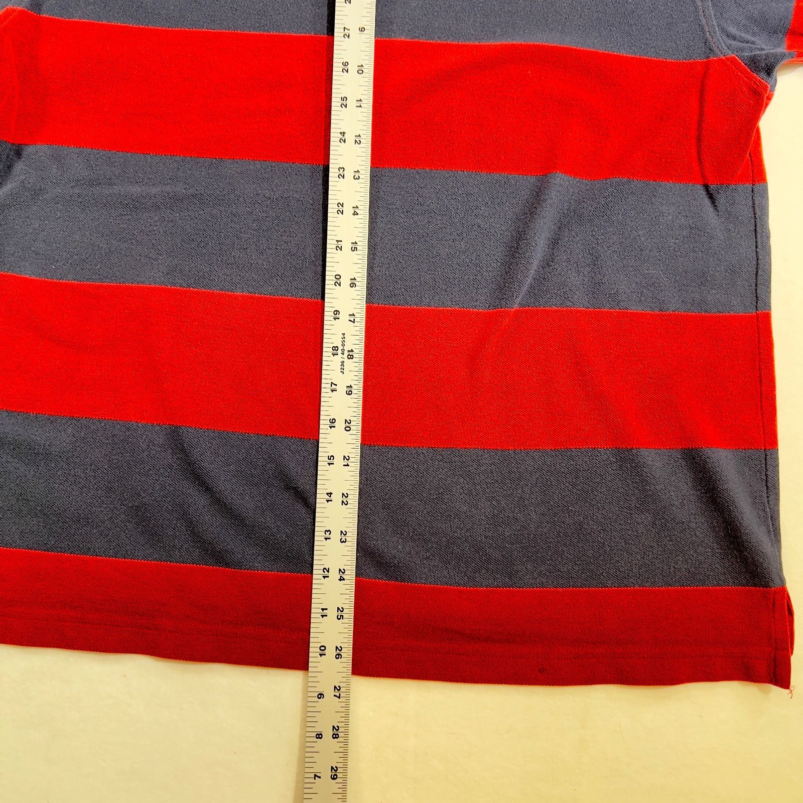 Izod Izod Polo Men L 2-Button Izod Logo on Chest Cotton Red Black Size US L / EU 52-54 / 3 - 5 Thumbnail