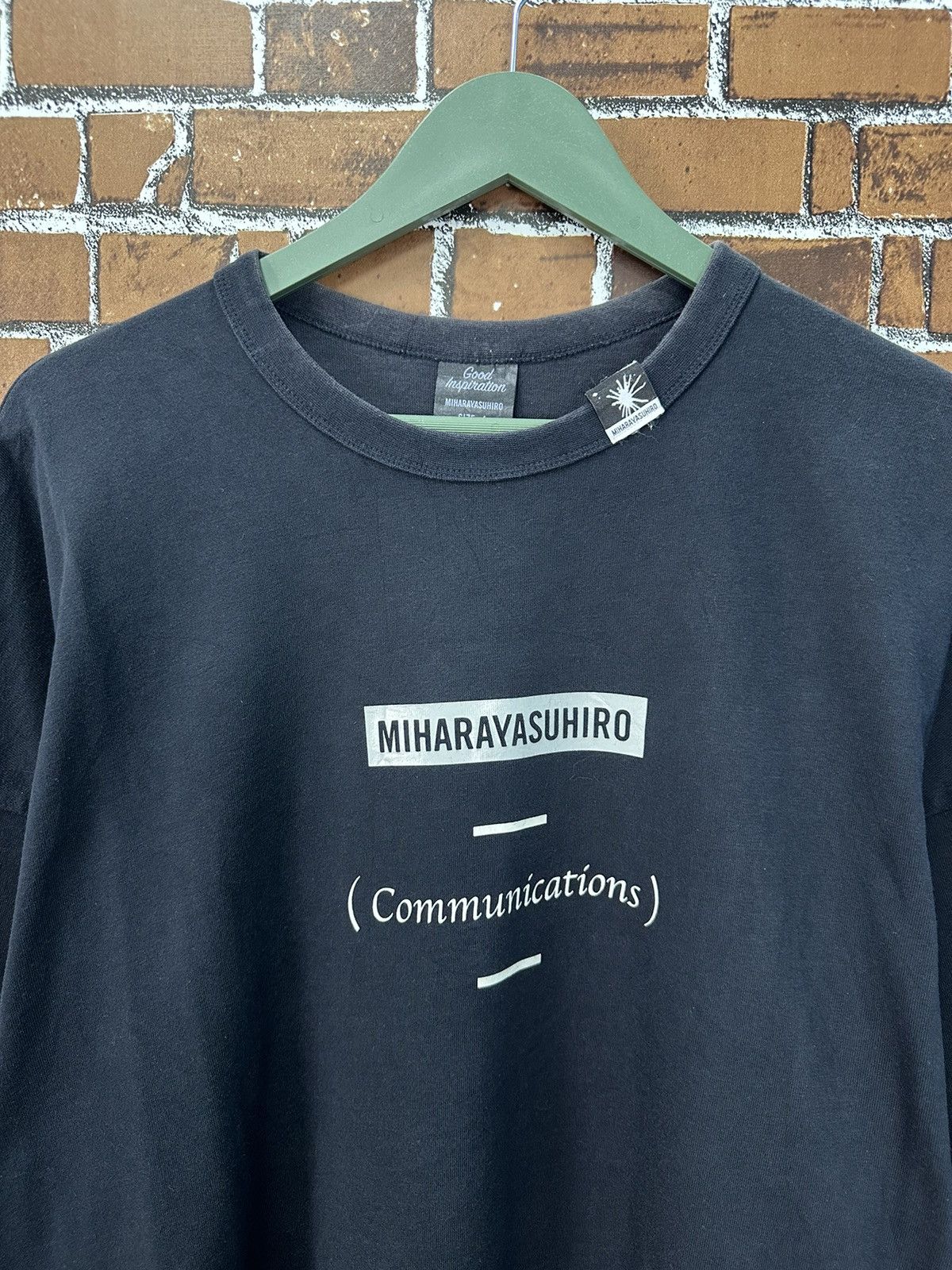Maison MIHARA YASUHIRO Maison Mihara YaSuhiro Good Inspiration Baggy Tshirt A925 Size US L / EU 52-54 / 3 - 4 Thumbnail