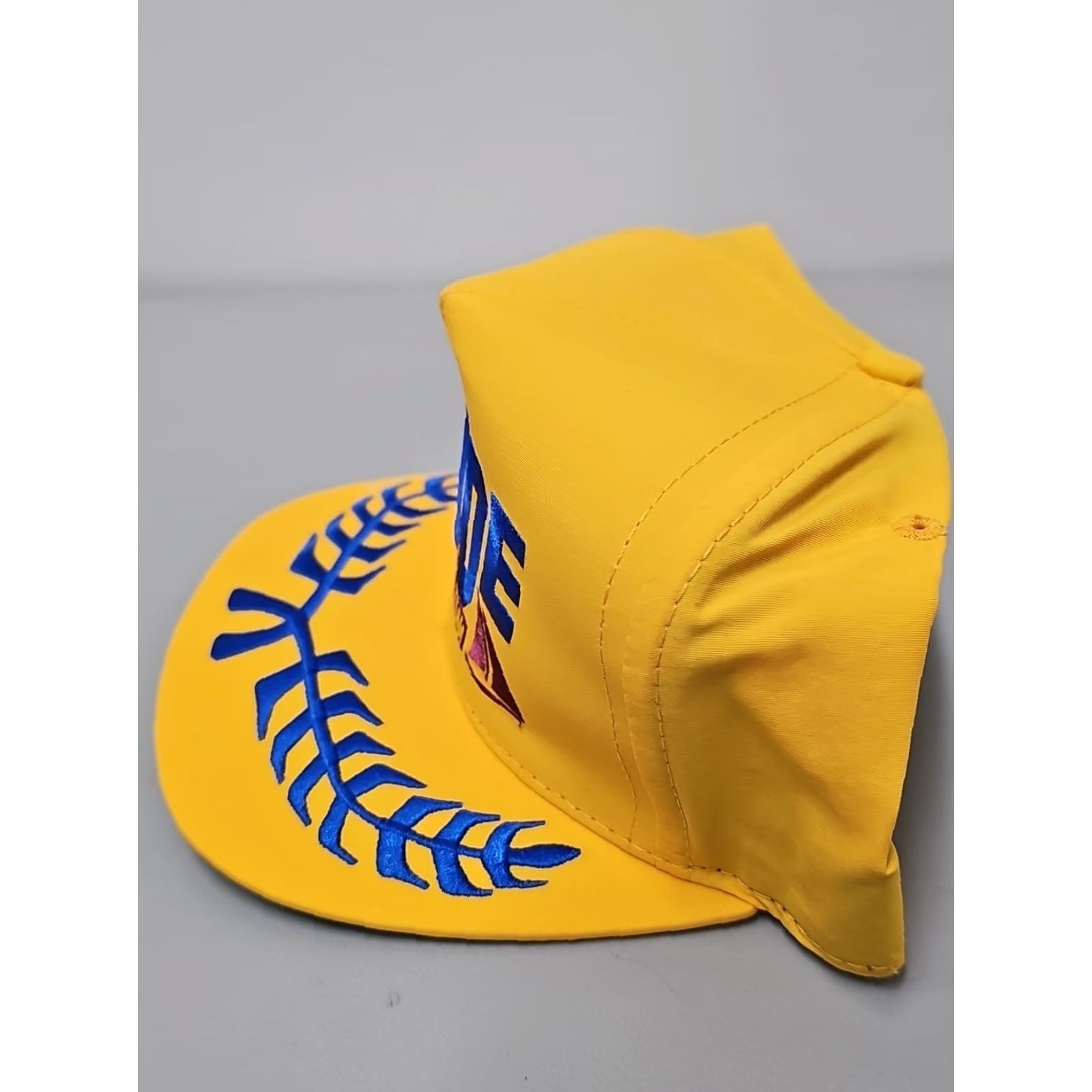Rhude Rhude LORIENT RACING Yellow Hat Cap Authentic NEW One Size Men Adjustable Baseball Cap Cap Ancient Deadstock Fall Spring Summer Winter Gents Mens Size ONE SIZE - 4 Thumbnail