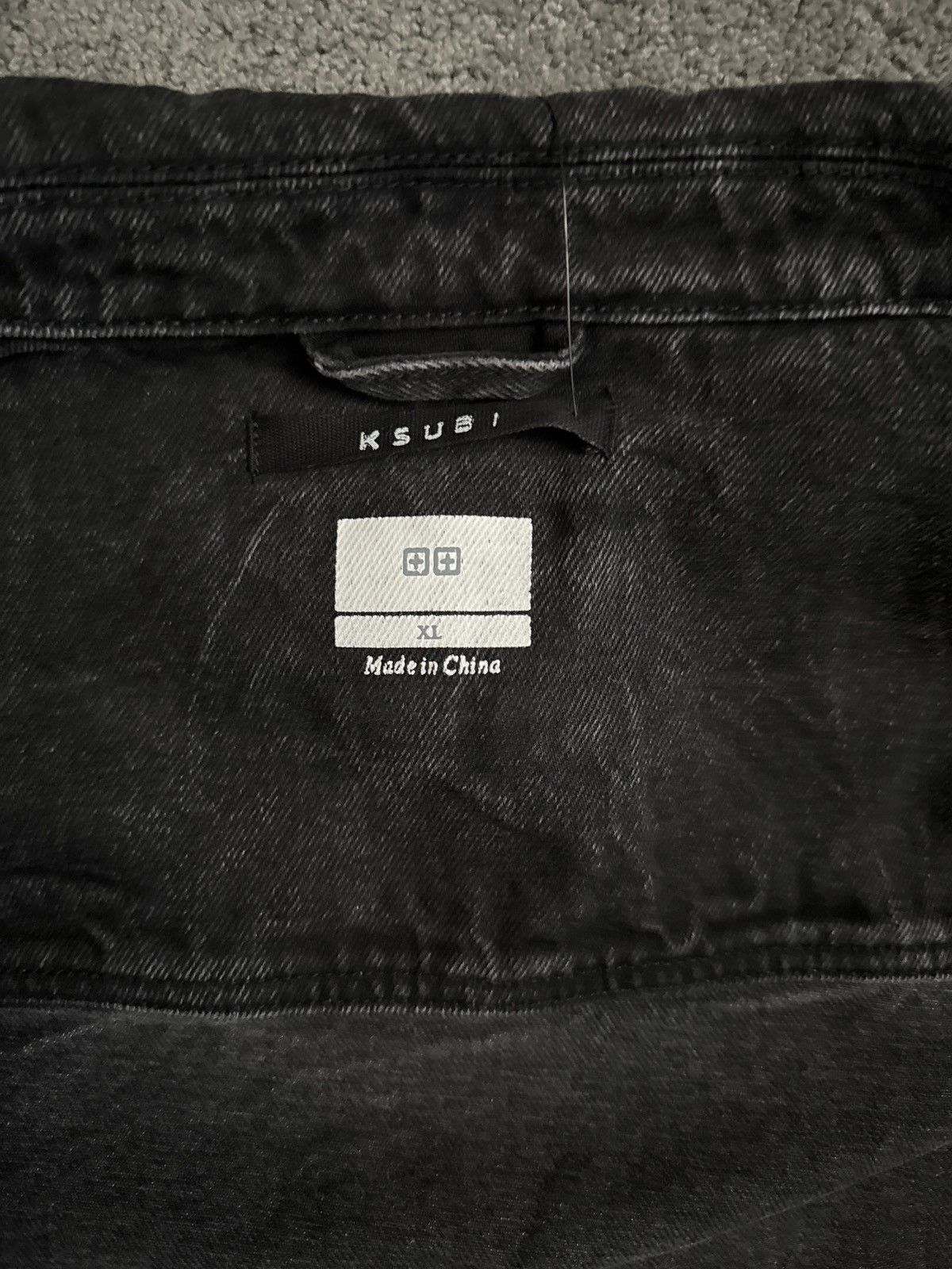 Ksubi Ksubi OH G JACKET METALIK STRIPE BLACK Size US XL / EU 56 / 4 - 1 Thumbnail