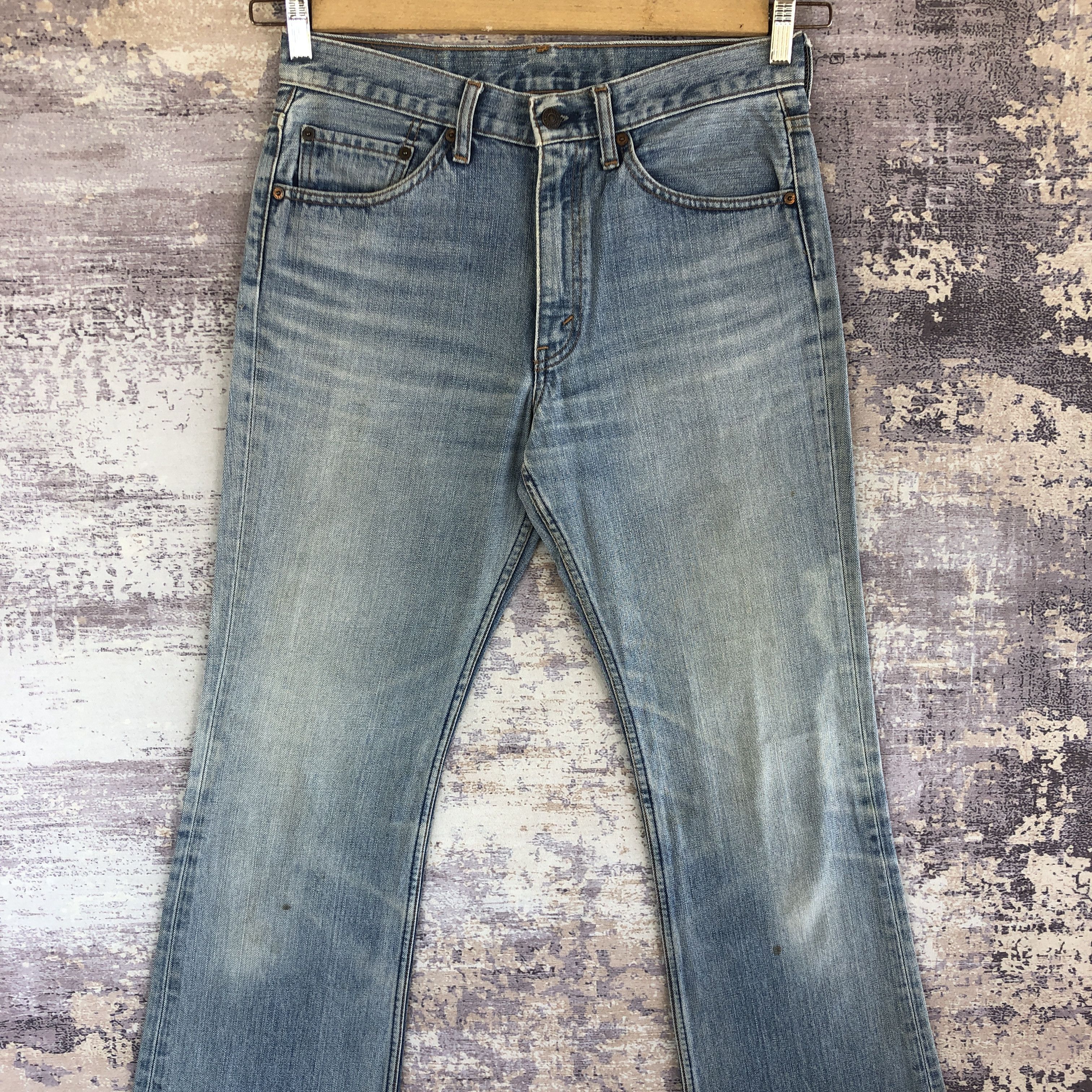 If Six Was Nine Vintage Levis 517 Boot Cut Jeans Flare Denim Wide Leg Pants Size US 32 / EU 48 - 3 Thumbnail