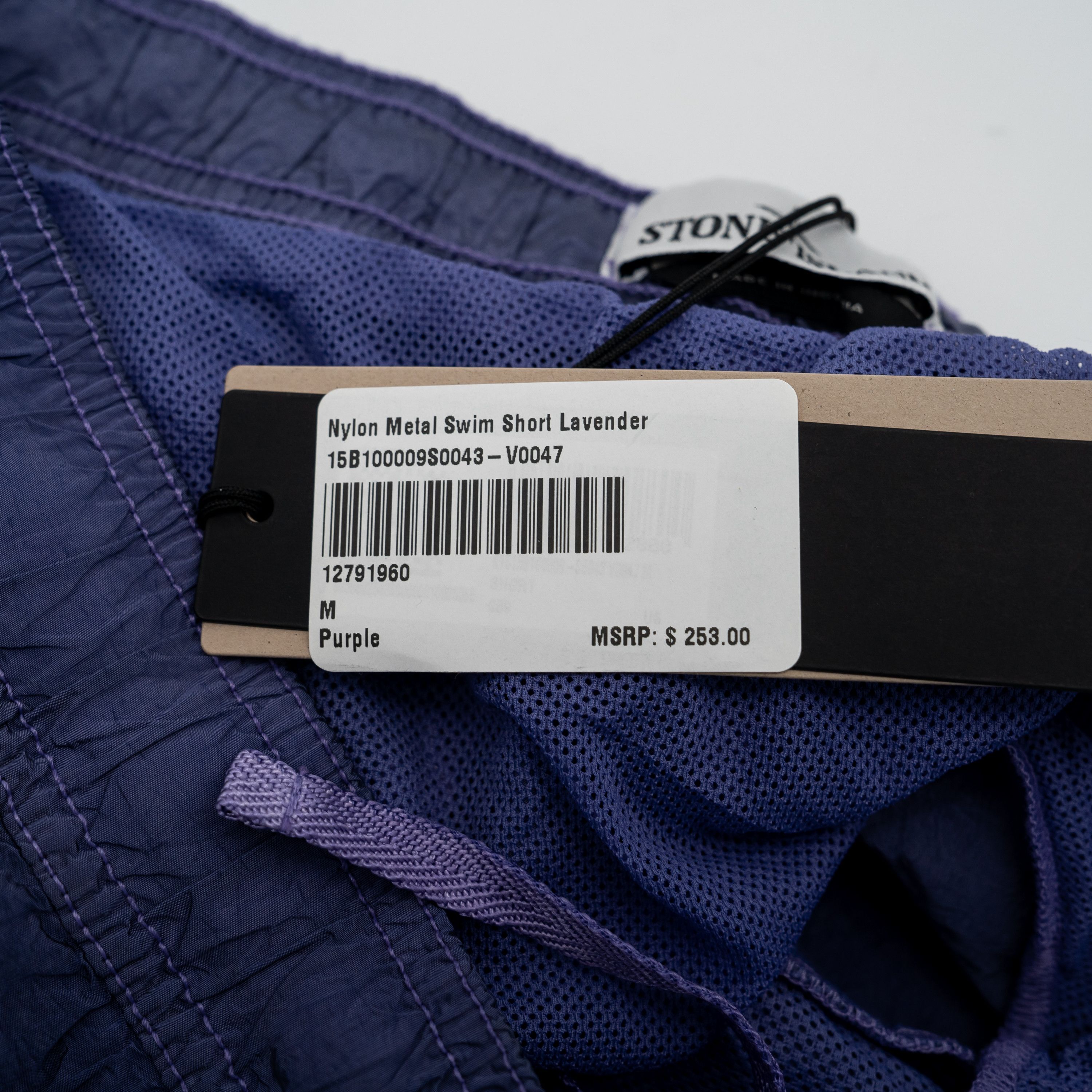 Stone Island M Stone Island Nylon Metal Swim Shorts Lavender Purple Size US 32 / EU 48 - 6 Thumbnail