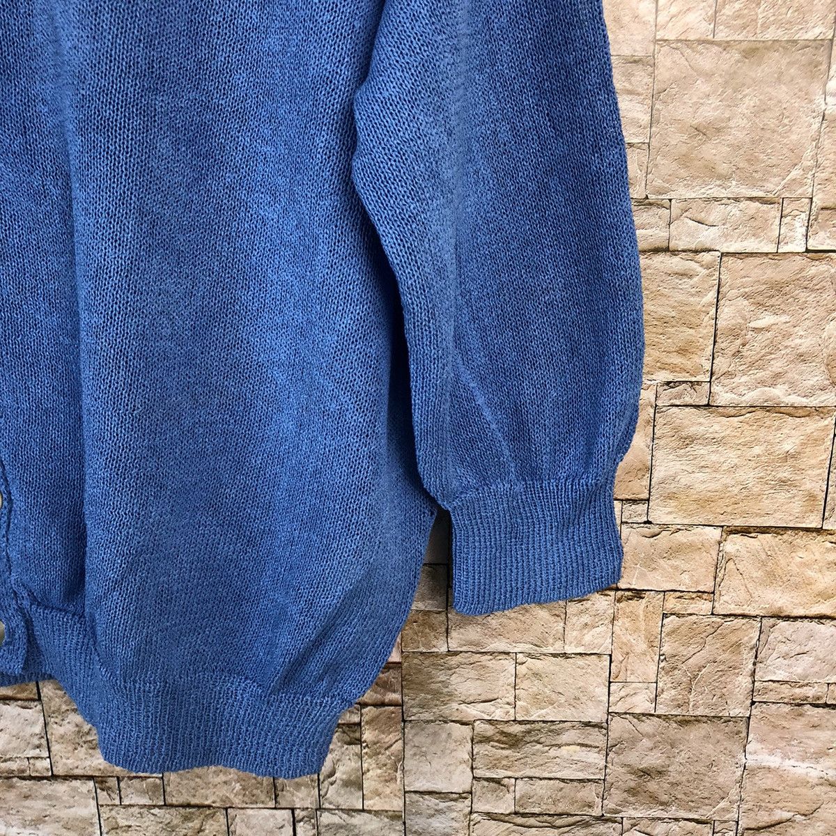 Japanese Brand Japanese Brand Blue knitwear Cardigan #A867 Size L / US 10 / IT 46 - 8 Thumbnail