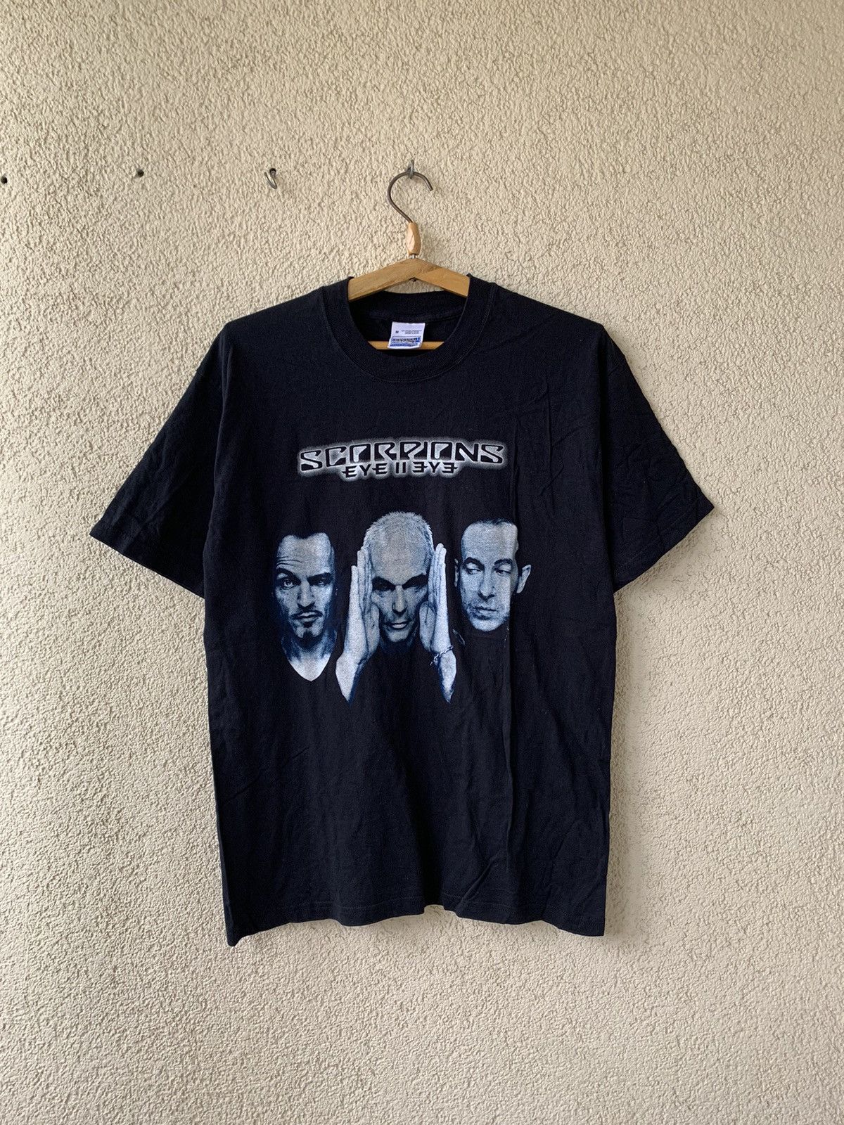 Band Tees × Vintage VINTAGE 1999 SCORPIONS EYE TO EYE WORLD TOUR T SHIRT Size US M / EU 48-50 / 2 - 1 Thumbnail