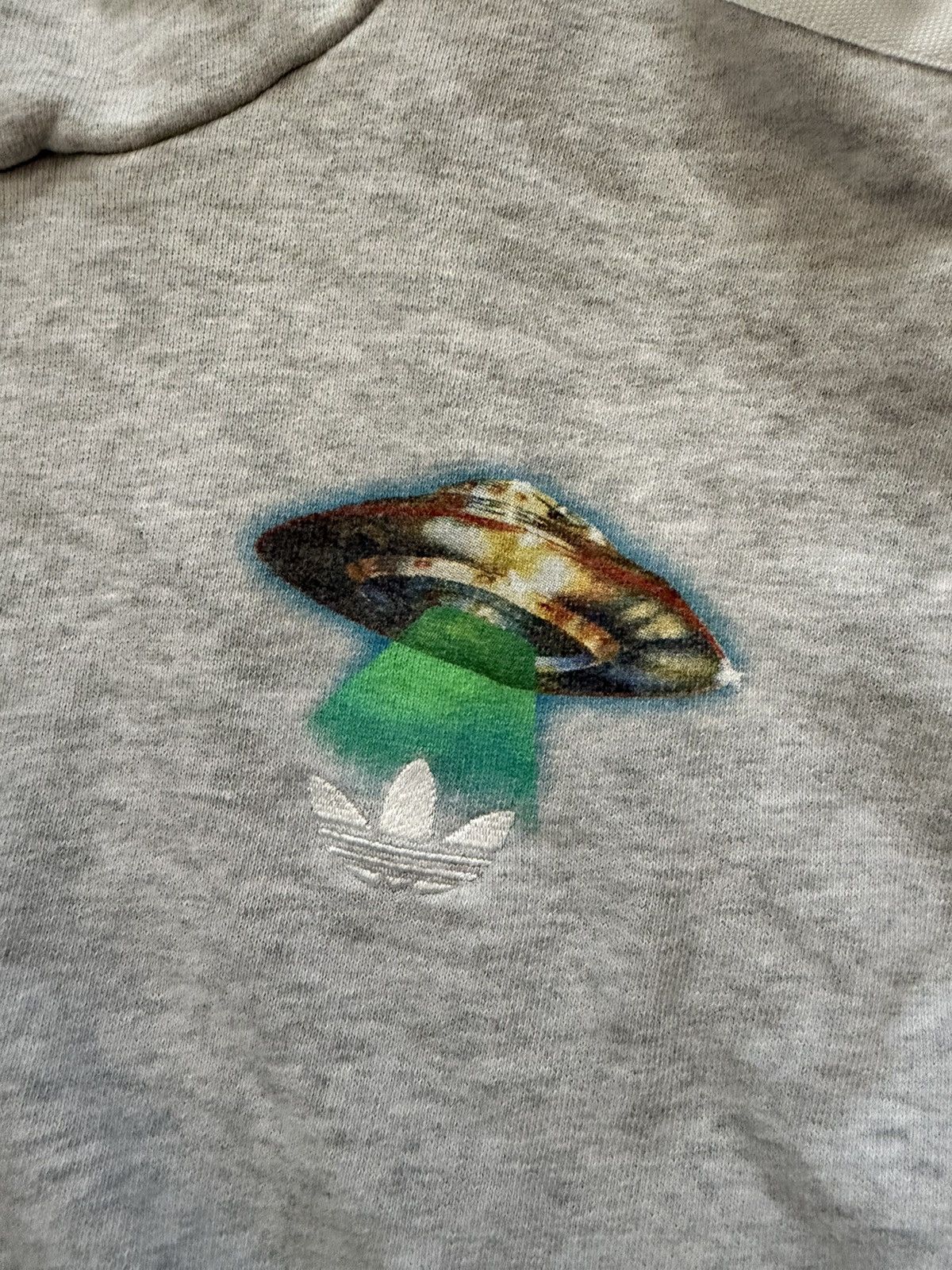 Fiorucci Adidas x Fiorucci Cropped Hoodie Size XS / US 0-2 / IT 36-38 - 4 Thumbnail