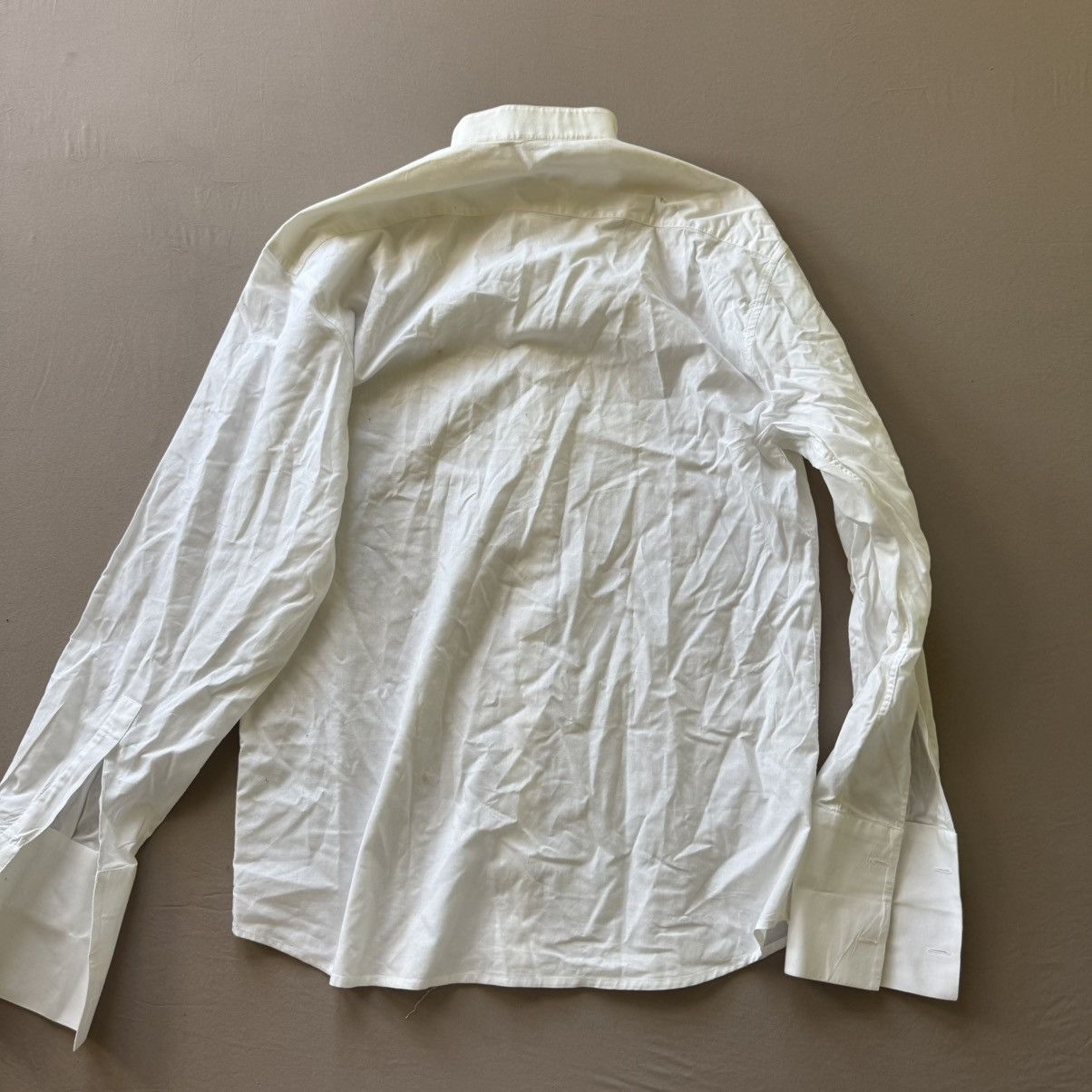 Zanella Vintage Zanella French Cuff Wing Tip Tuxedo Dress Shirt Size 40R - 9 Thumbnail