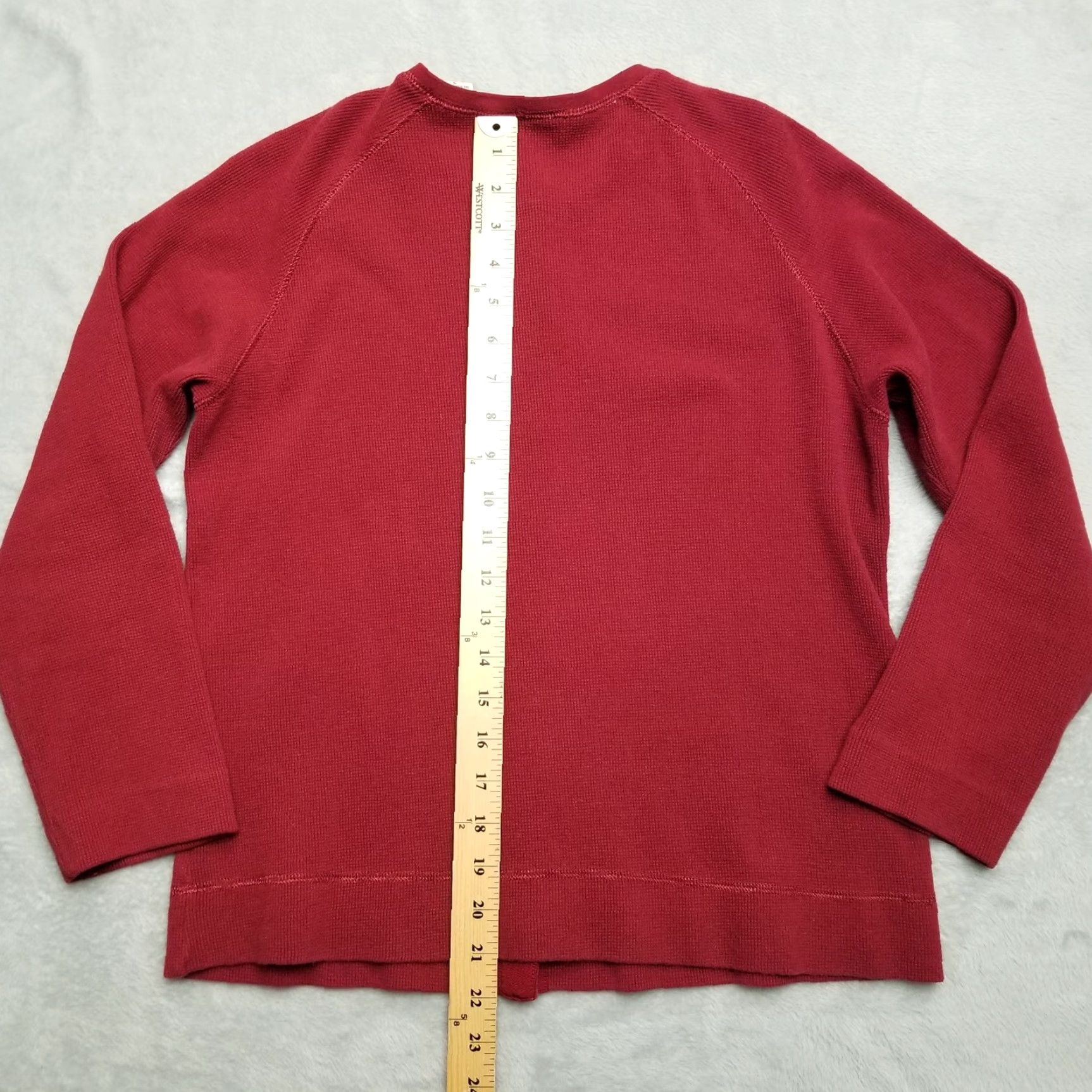 Eddie Bauer VINTAGE Eddie Bauer Cardigan Sweater Womens S Red 90s Nature Outdoor All Seasons Winter Fall Spring Casual Mens Womens Girls Boys Size S / US 4 / IT 40 - 7 Thumbnail