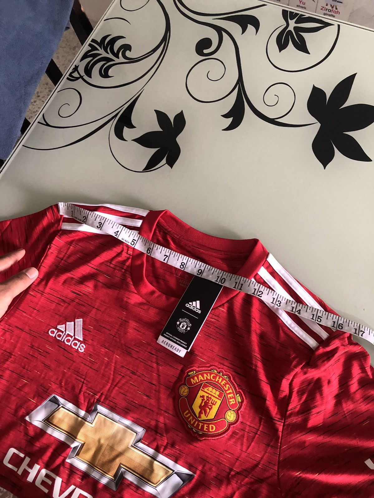 Adidas Authentic❗️Adidas Manchester United Jersey Size US M / EU 48-50 / 2 - 22 Thumbnail