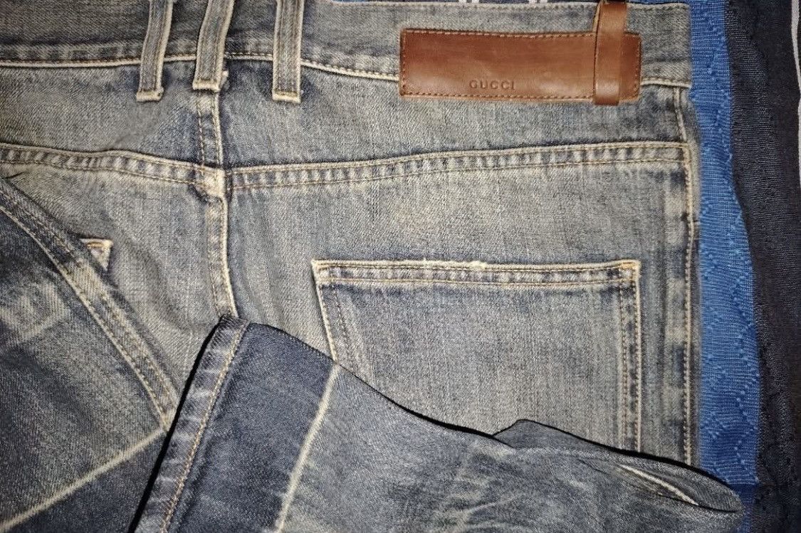 Gucci Gucci selvedge jeans deconstruction Size US 32 / EU 48 - 4 Thumbnail