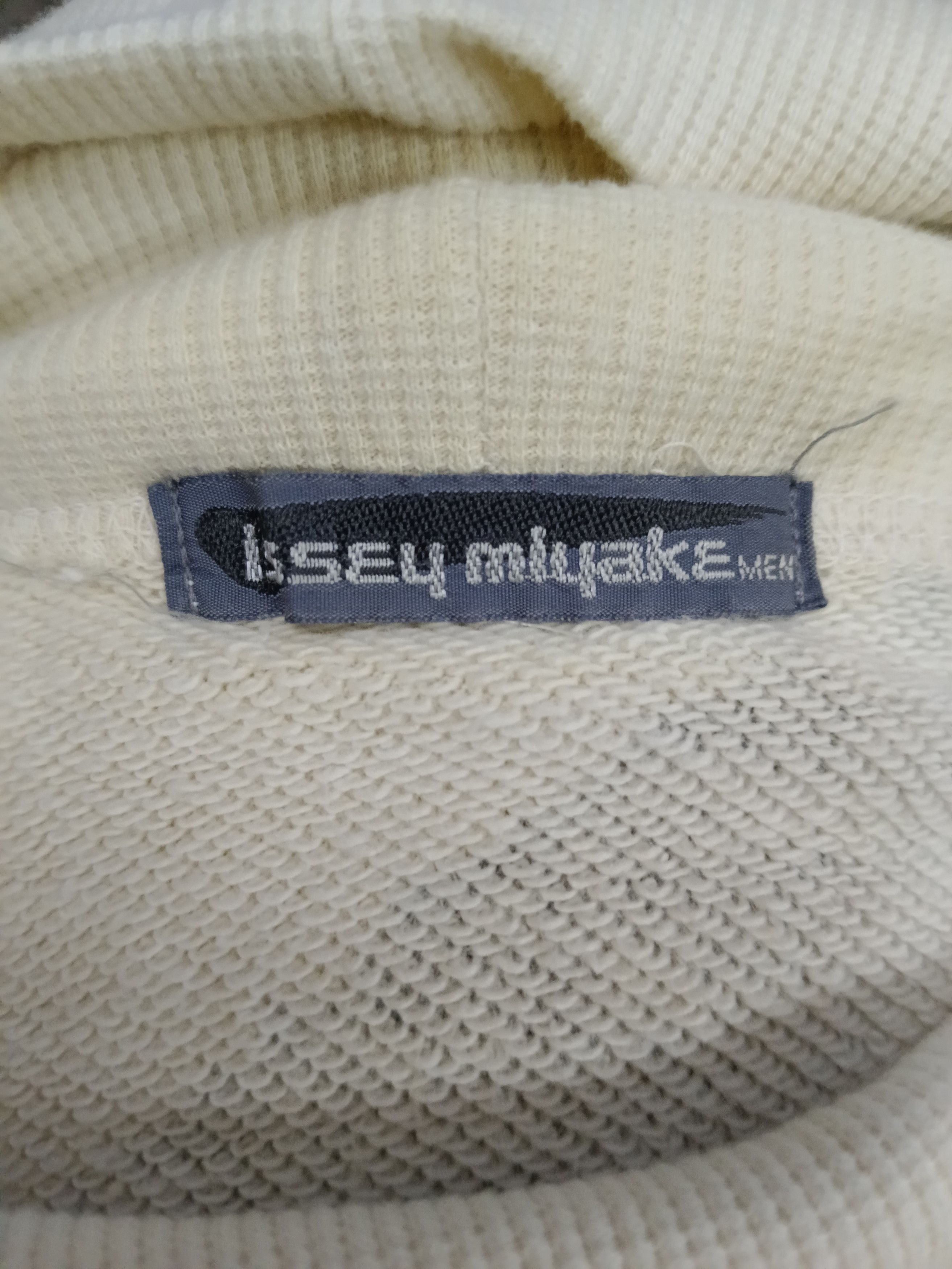 Issey Miyake SiCK🔥VINTAGE ISSEY MIYAKE MAN STRIPE TURTLENECK SWEATSHIRT Size US M / EU 48-50 / 2 - 10 Thumbnail