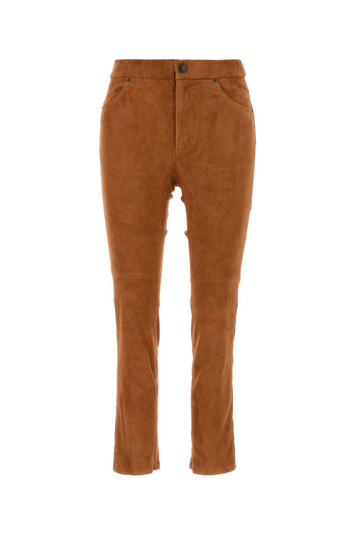 Isabel Marant Copper Suede Dorothea Pant Size 27" / US 4 / IT 40 - 1 Thumbnail