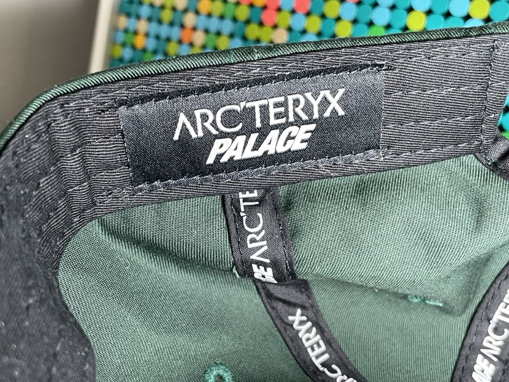 Arc'teryx × Palace ARCTERYX PALACE Skateboard 6 Panel Embroidered Bird Cap Hat Size ONE SIZE - 10 Thumbnail
