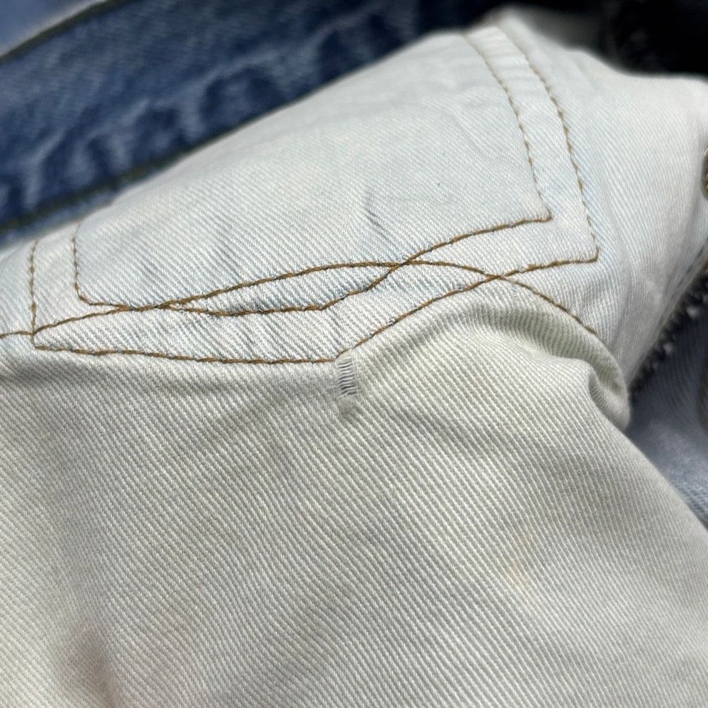 Sid Mashburn $185 Sid Mashburn Light Wash Denim 40x32 Slim Straight Jeans Size US 40 / EU 56 - 11 Thumbnail