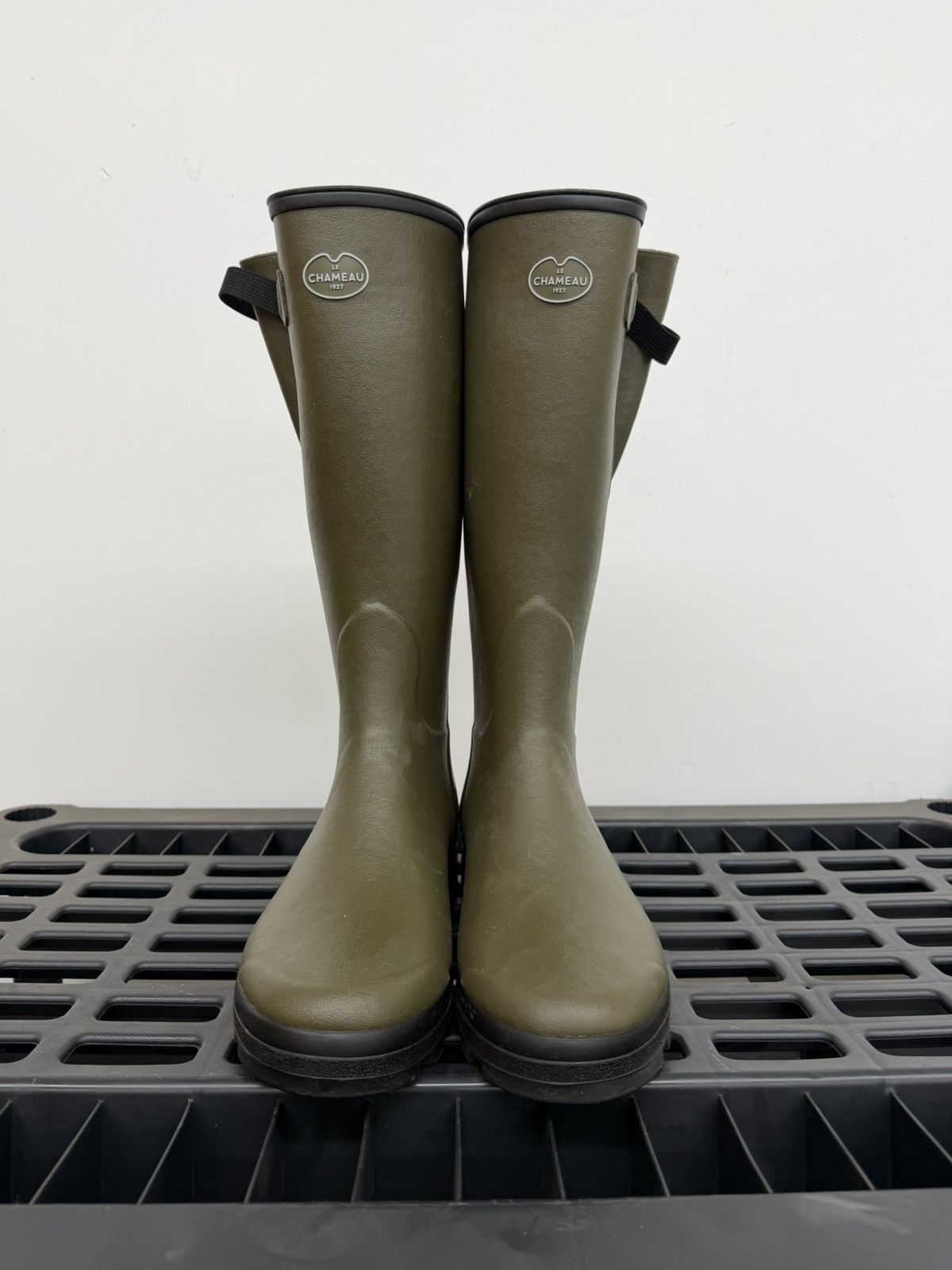 Le Chameau Le Chameau Vierzon Wellington Rain Boots Size US 11 / EU 44 - 2 Thumbnail