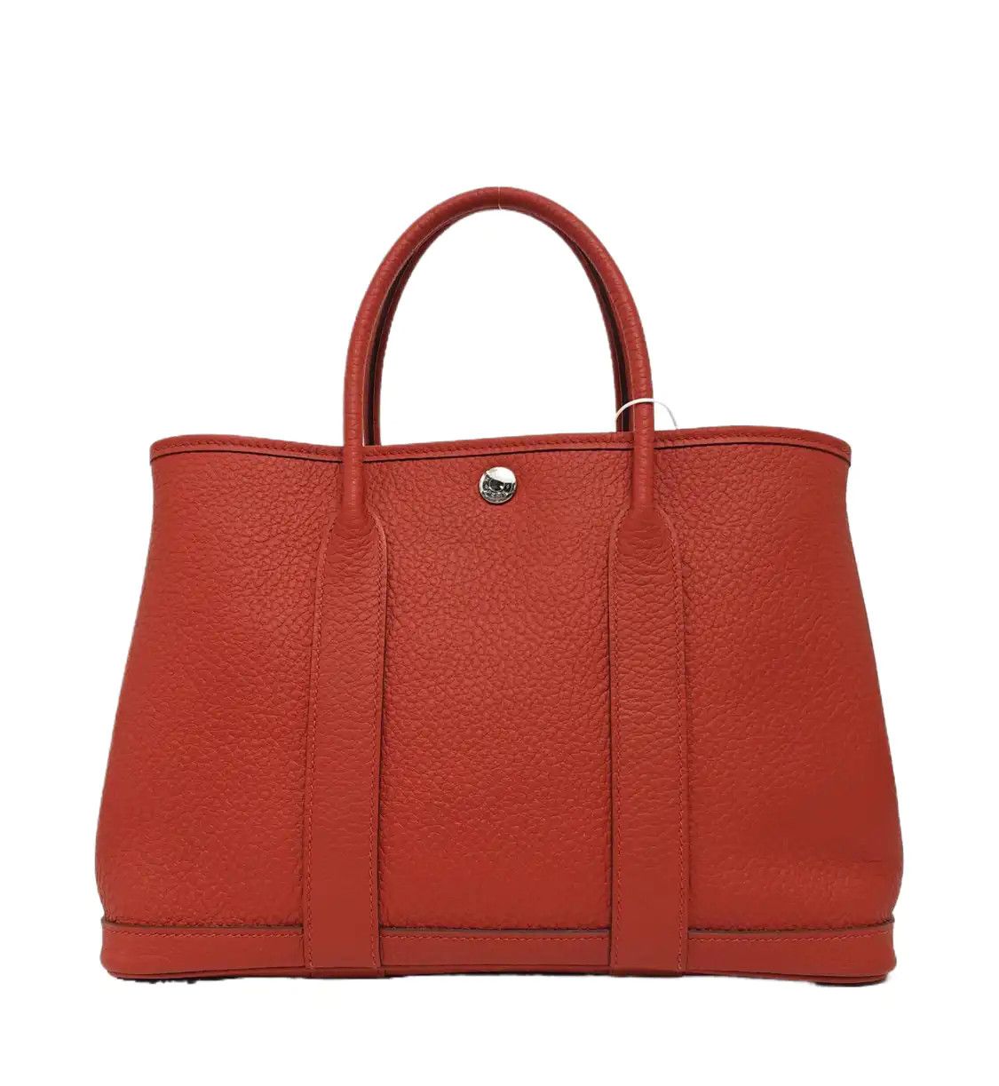 Hermes Hermes Garden Party 30 coral red Negondacowhide leather Garden Party handbag sil Size ONE SIZE - 1 Thumbnail