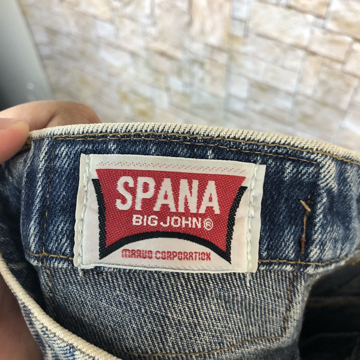 Big John Big John vintage Spana Blue Denim Pants #A1003 Size US 28 / EU 44 - 20 Thumbnail