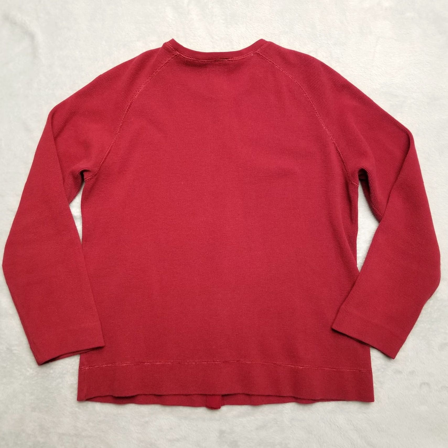 Eddie Bauer VINTAGE Eddie Bauer Cardigan Sweater Womens S Red 90s Nature Outdoor All Seasons Winter Fall Spring Casual Mens Womens Girls Boys Size S / US 4 / IT 40 - 6 Thumbnail