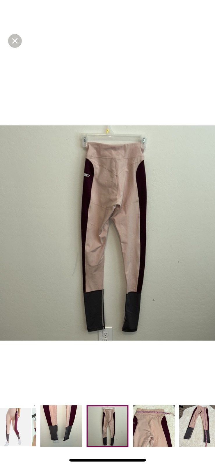 Gymshark Gymshark illusion colorblock athletic leggings Size 26" / US 2 / IT 38 - 3 Thumbnail