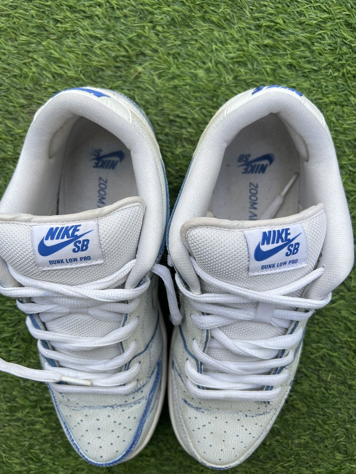Nike SB Dunk Premium Crack White Blue Game Royal CJ6884-100