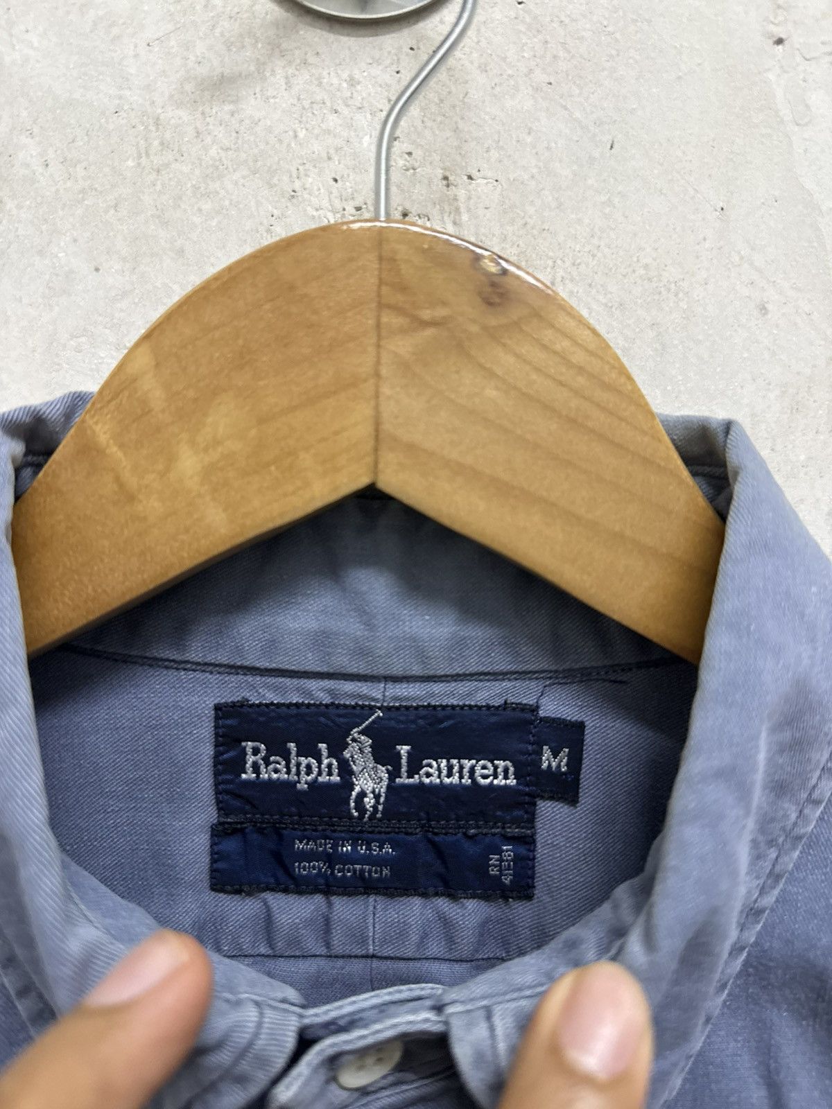 Polo Ralph Lauren Vintage 90s Polo Ralph Lauren Faded Shirt Size US M / EU 48-50 / 2 - 4 Thumbnail