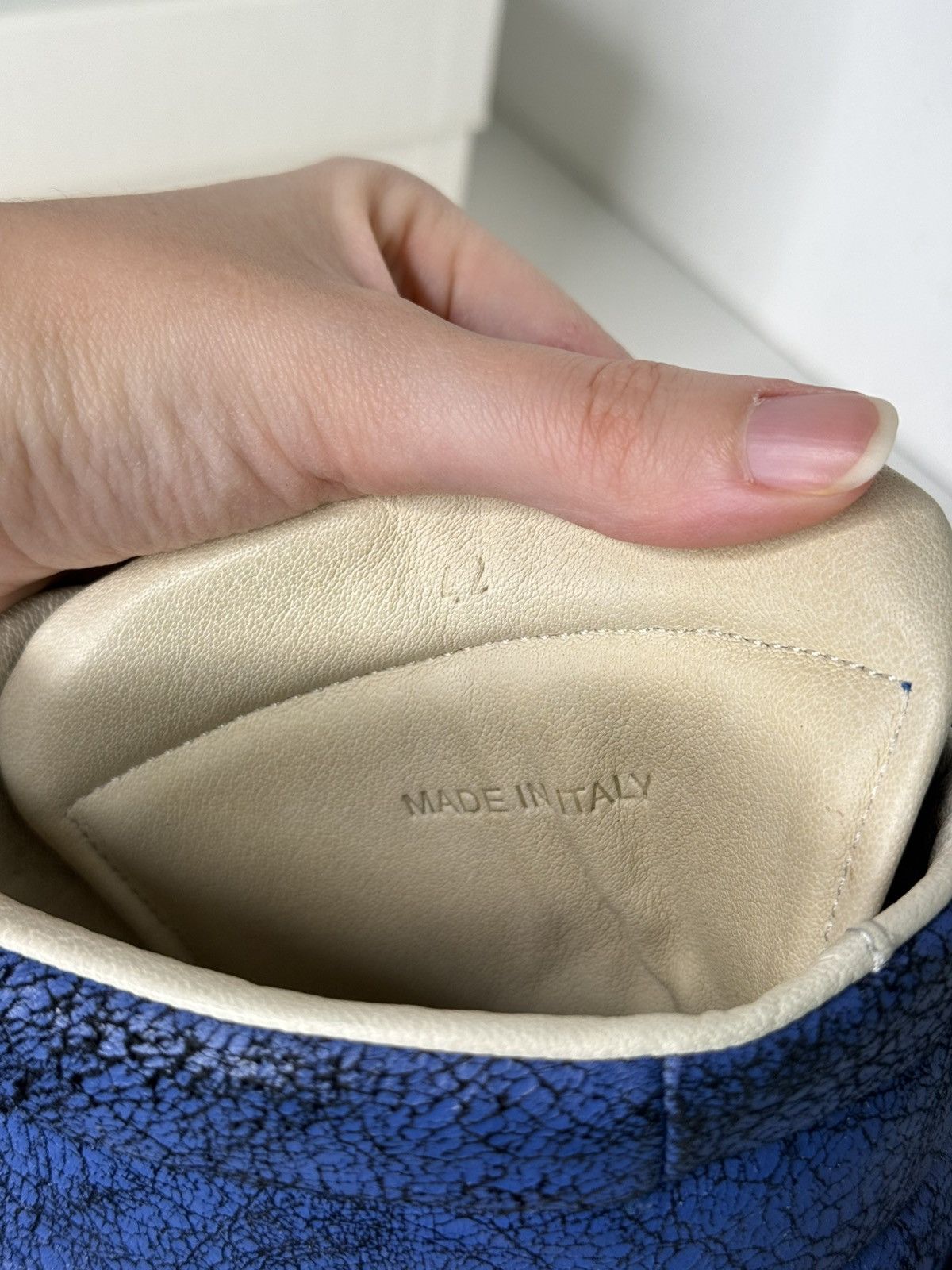 Maison Margiela Maison Margiela Future Cracked Blue Size US 9 / EU 42 - 5 Thumbnail
