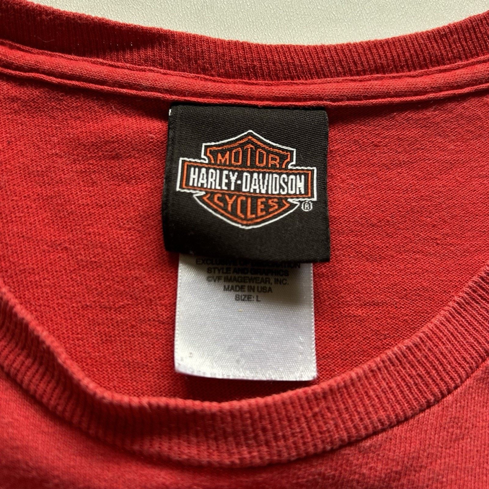 Harley Davidson × Vintage Vintage Harley Davidson Sleeveless Shirt Large Y2K Elvis Art Size US L / EU 52-54 / 3 - 8 Thumbnail