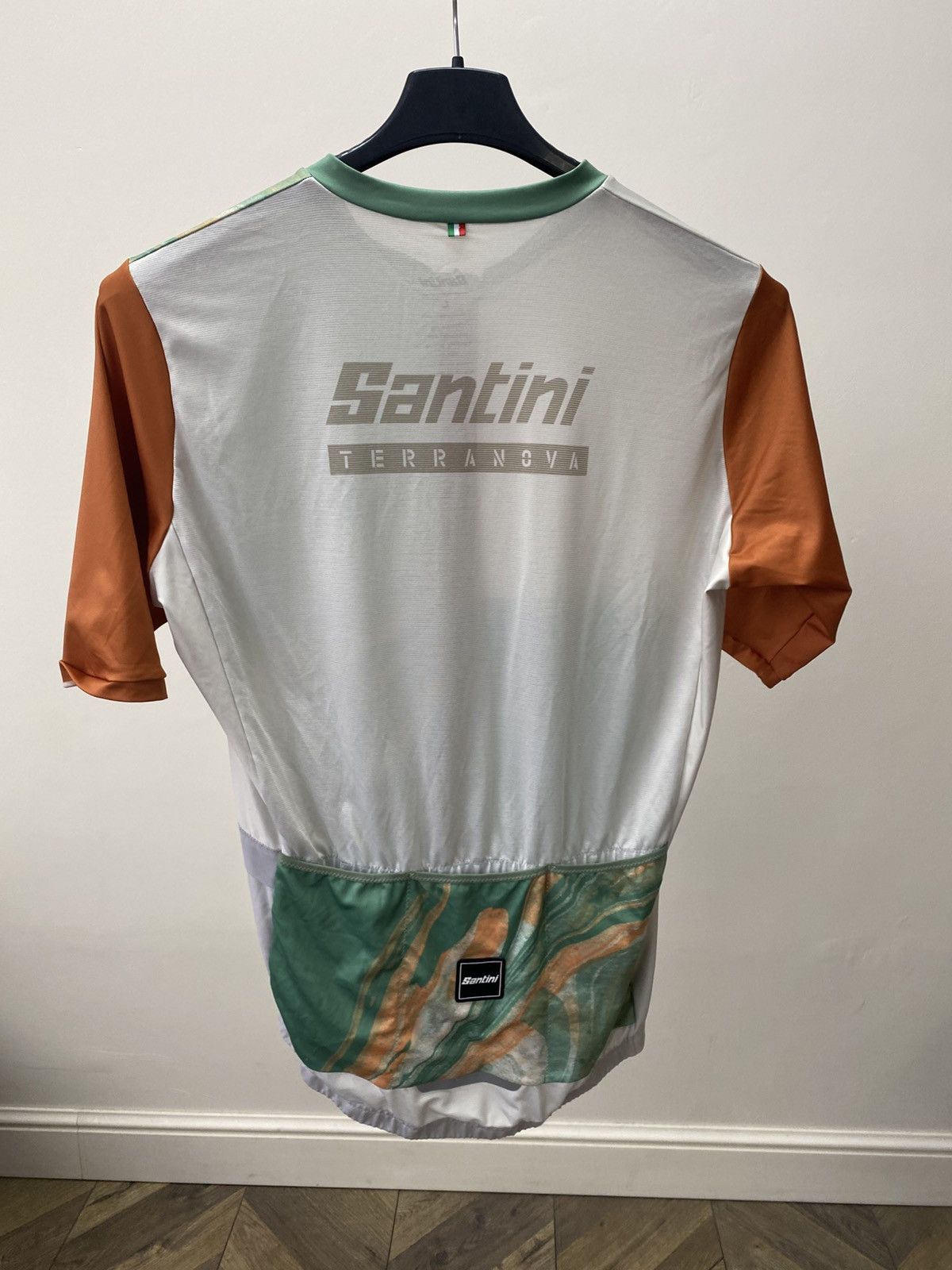Other Vintage Santini Cycling Jersey Size US L / EU 52-54 / 3 - 7 Thumbnail