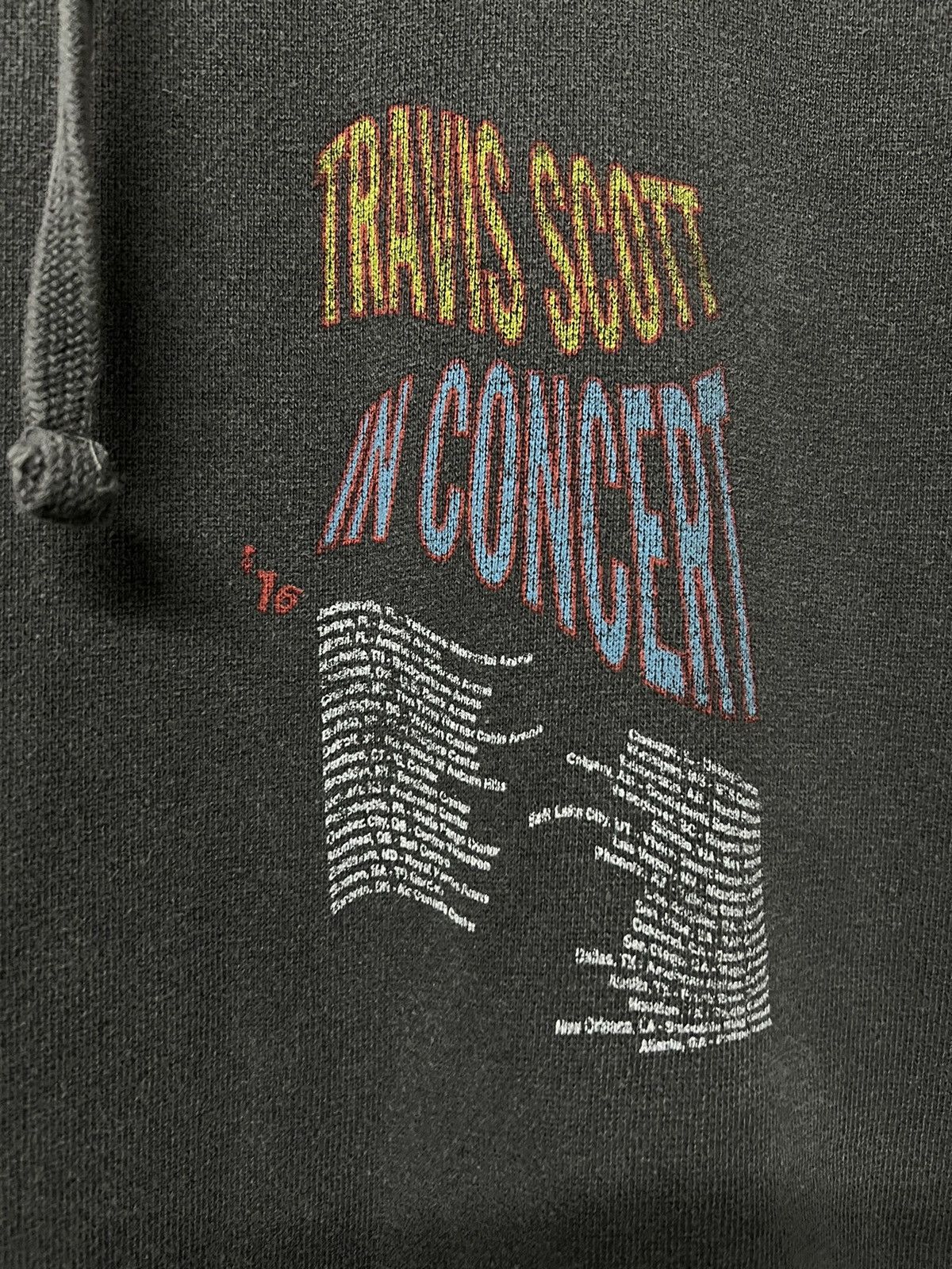 Rap Tees × Travis Scott Rare Travis Scott in Concert 2016 USA tour hoodie Size US XL / EU 56 / 4 - 3 Thumbnail