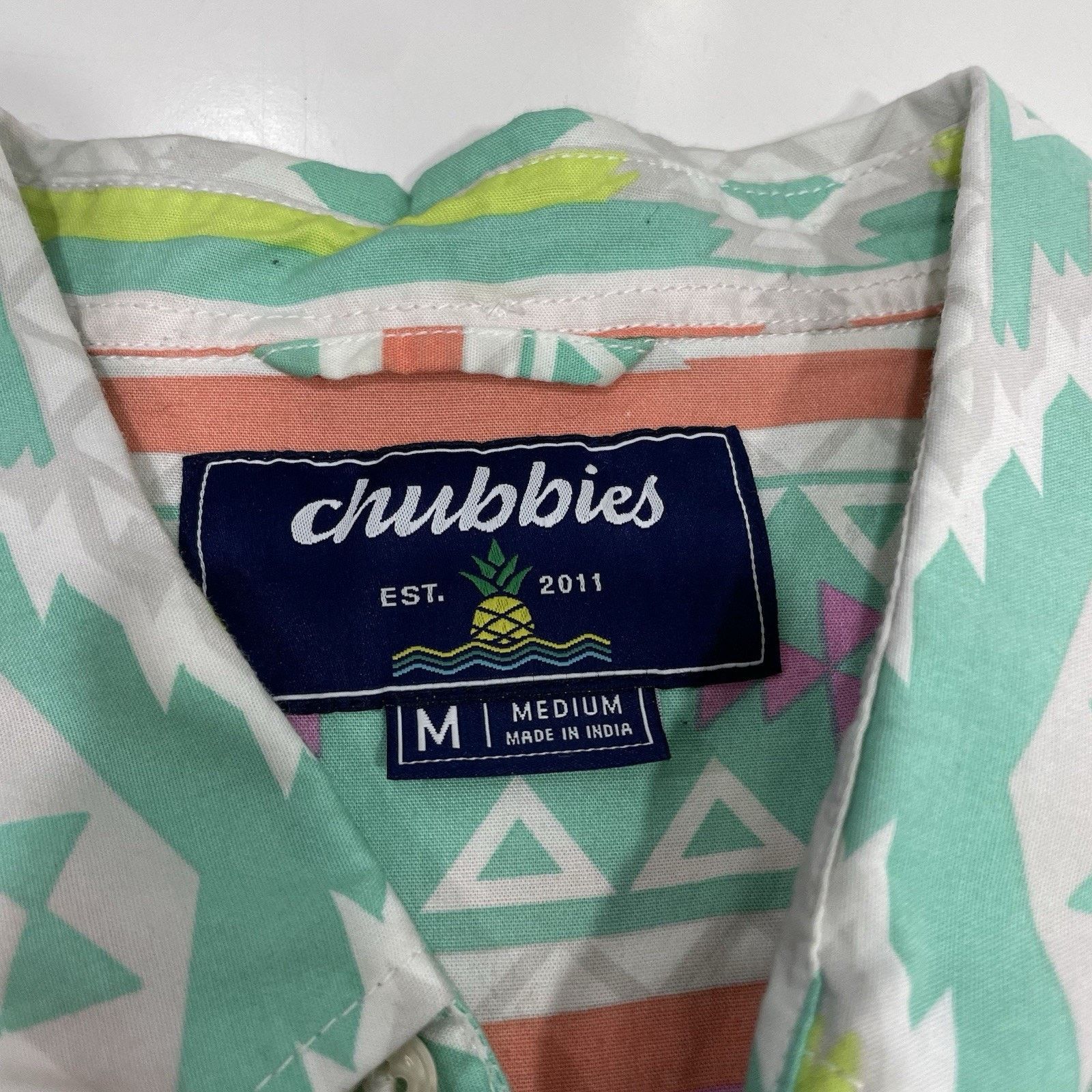 Chubbies Chubbies Friday Shirt M Pastel Aztec Zona Southwestern Size US M / EU 48-50 / 2 - 3 Thumbnail