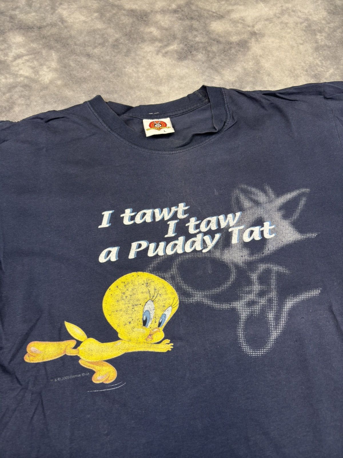 Vintage × Warner Bros Vintage Y2K Tweety Bird t shirt tee 00s 2000 lonney tunes Size US M / EU 48-50 / 2 - 2 Thumbnail