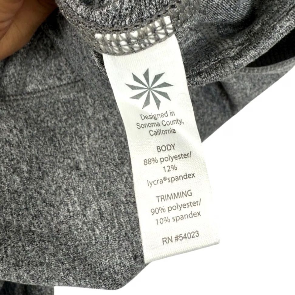 Athleta Athleta Athletic Biker Shorts with Pockets Gray/Black - Medium Women Size 32" / US 10 / IT 46 - 5 Thumbnail