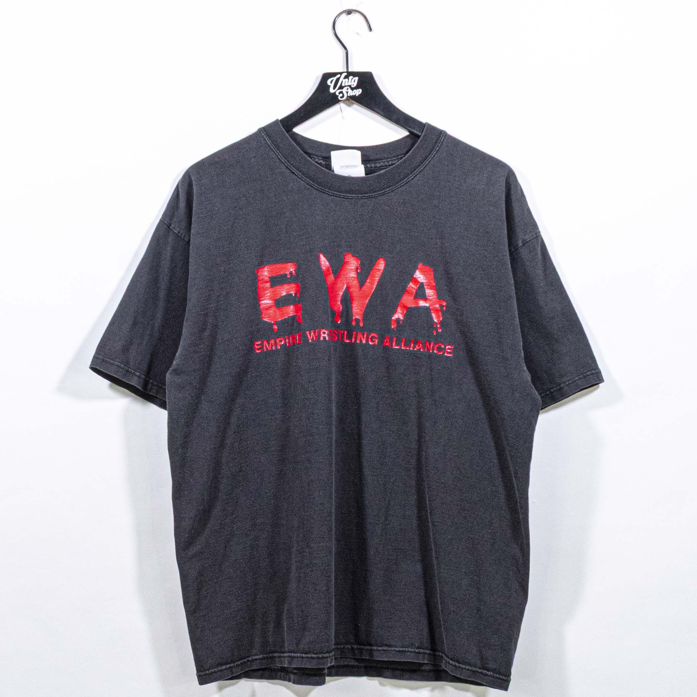 Vintage EWA Empire Wrestling Alliance T-Shirt XL Y2K Sun Faded Size US XL / EU 56 / 4 - 2 Thumbnail