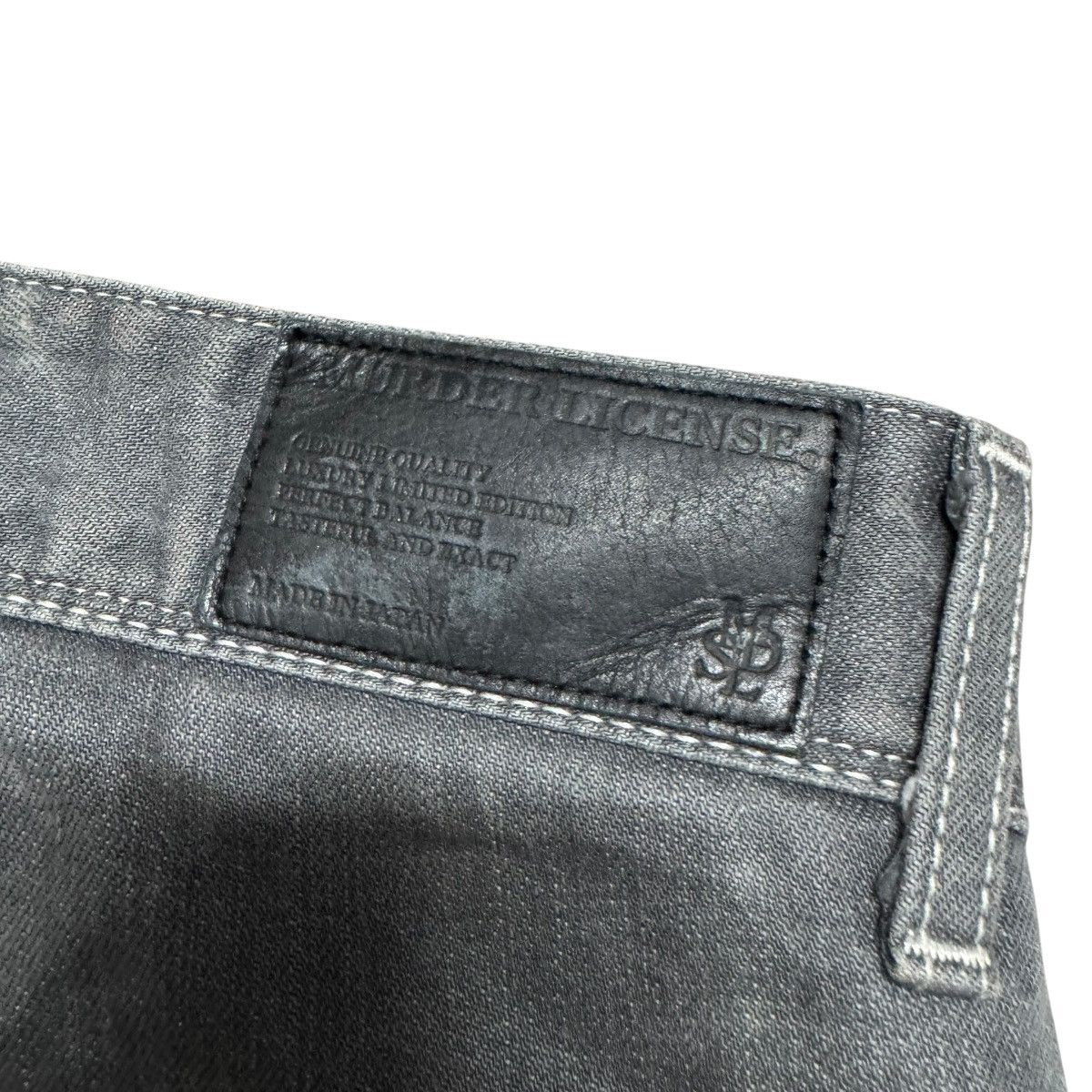 Murder License Murder License Clawmark Denim Slim Jeans Size US 29 - 12 Thumbnail
