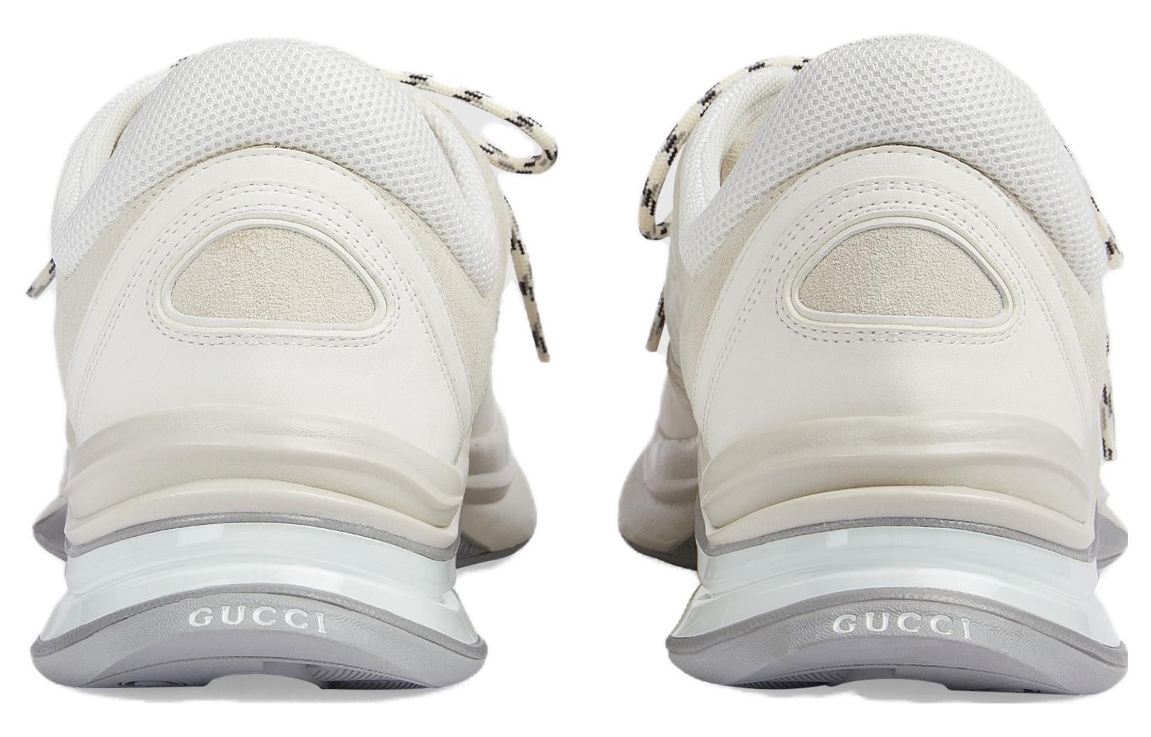 Gucci o1mt1gz0825 Men's Gucci Run Sneakers in White Size US 6.5 / EU 39-40 - 4 Thumbnail