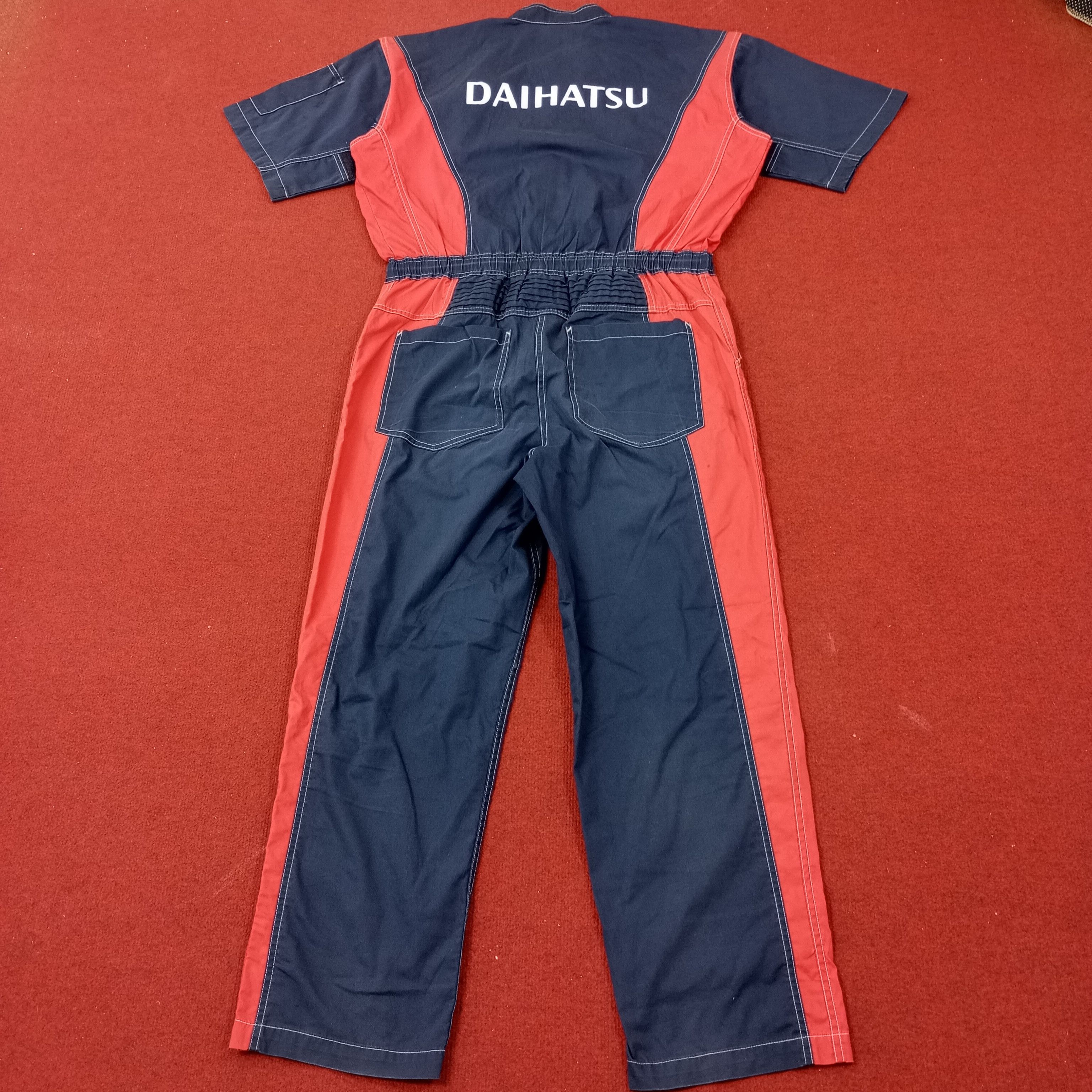 Vintage Daihatsu Racing Motorsports Coverall Jacket c232n25 Size US L / EU 52-54 / 3 - 1 Thumbnail