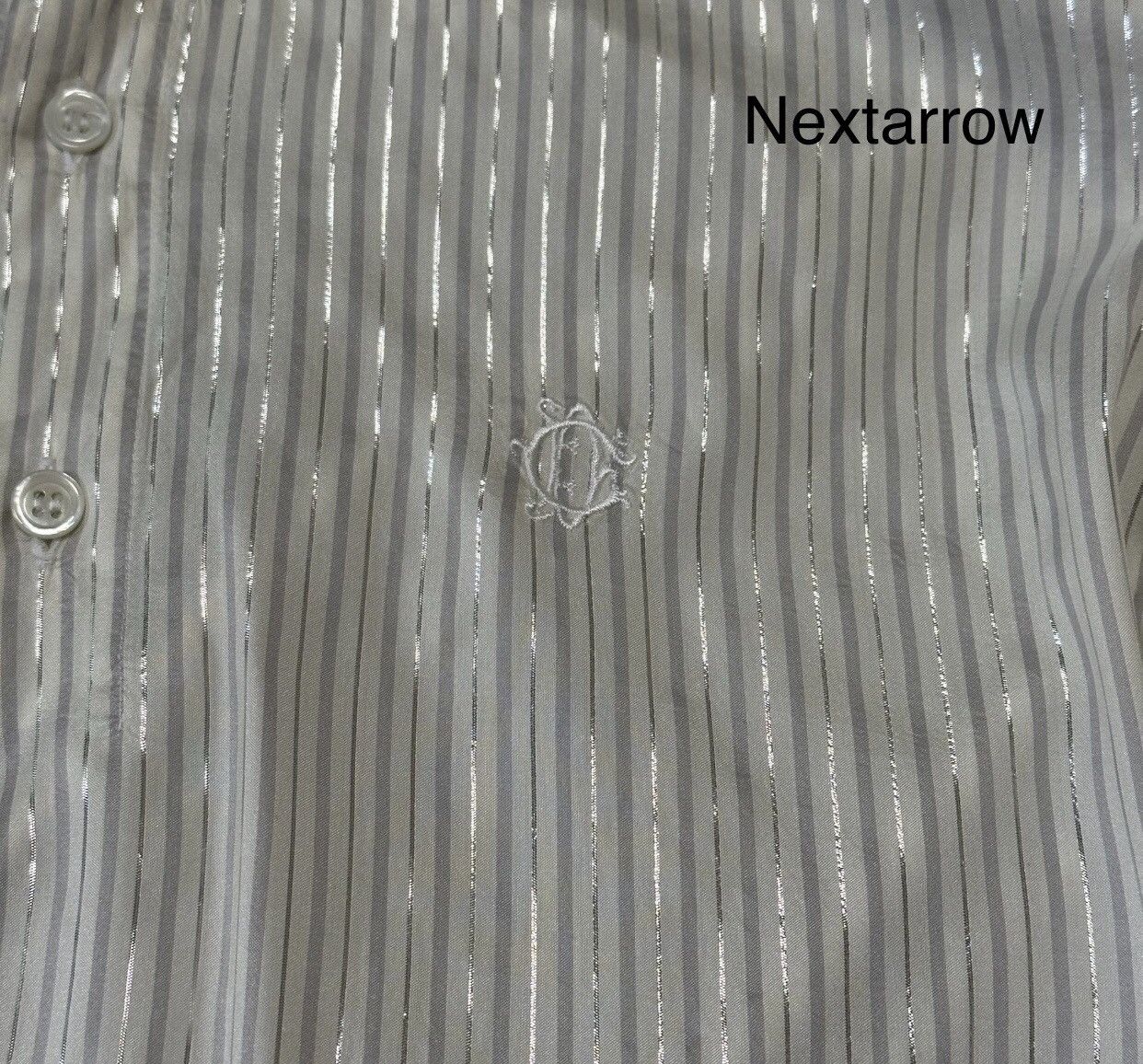 Dior Dior high-end gold wire palace backless shirt2412-Nextarrow Size US L / EU 52-54 / 3 - 2 Thumbnail