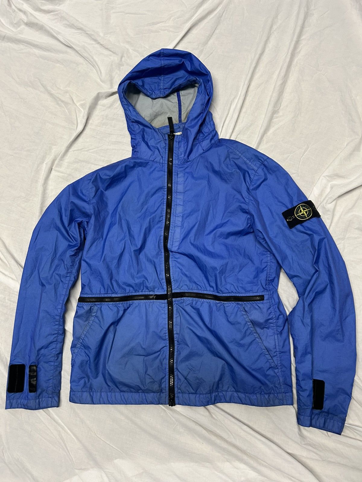 Stone Island Stone Island Membrana 3L TC Zip Hooded Shell Jacket Size US L / EU 52-54 / 3 - 1 Thumbnail