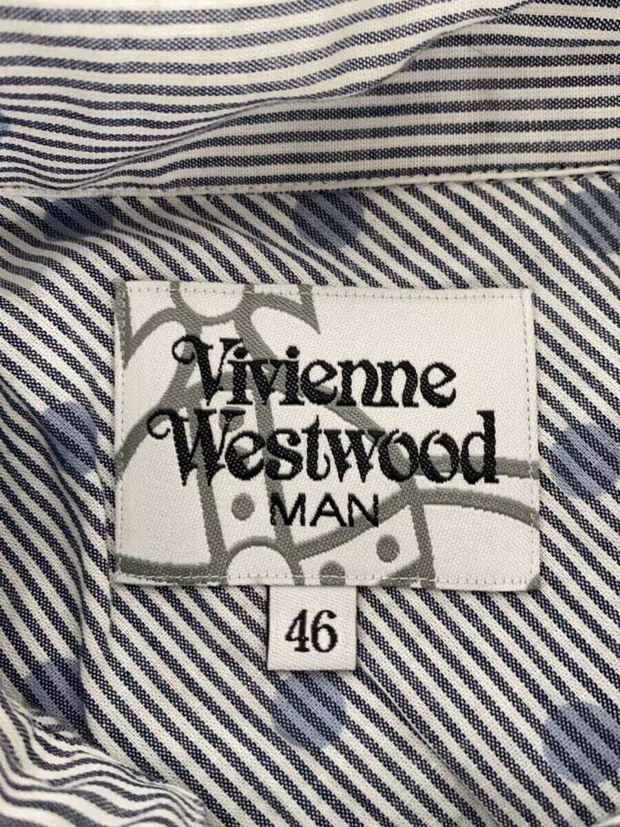 Vivienne Westwood Asymmetrical Collar Orb Short Sleeve Button Shirt Size US S / EU 44-46 / 1 - 4 Thumbnail