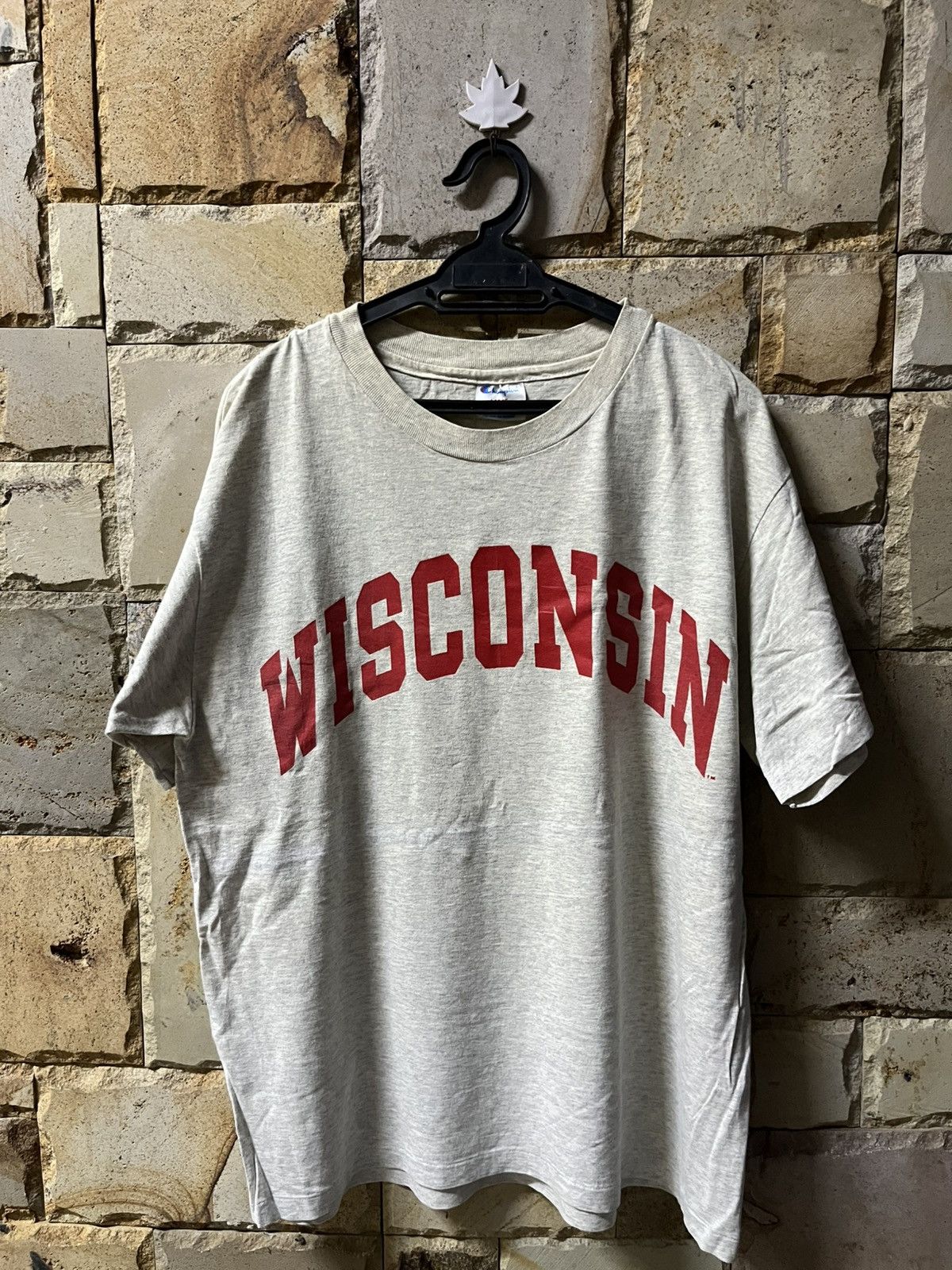 Champion Wisconsin Vintage Champion T-Shirt Size US L / EU 52-54 / 3 - 1 Thumbnail