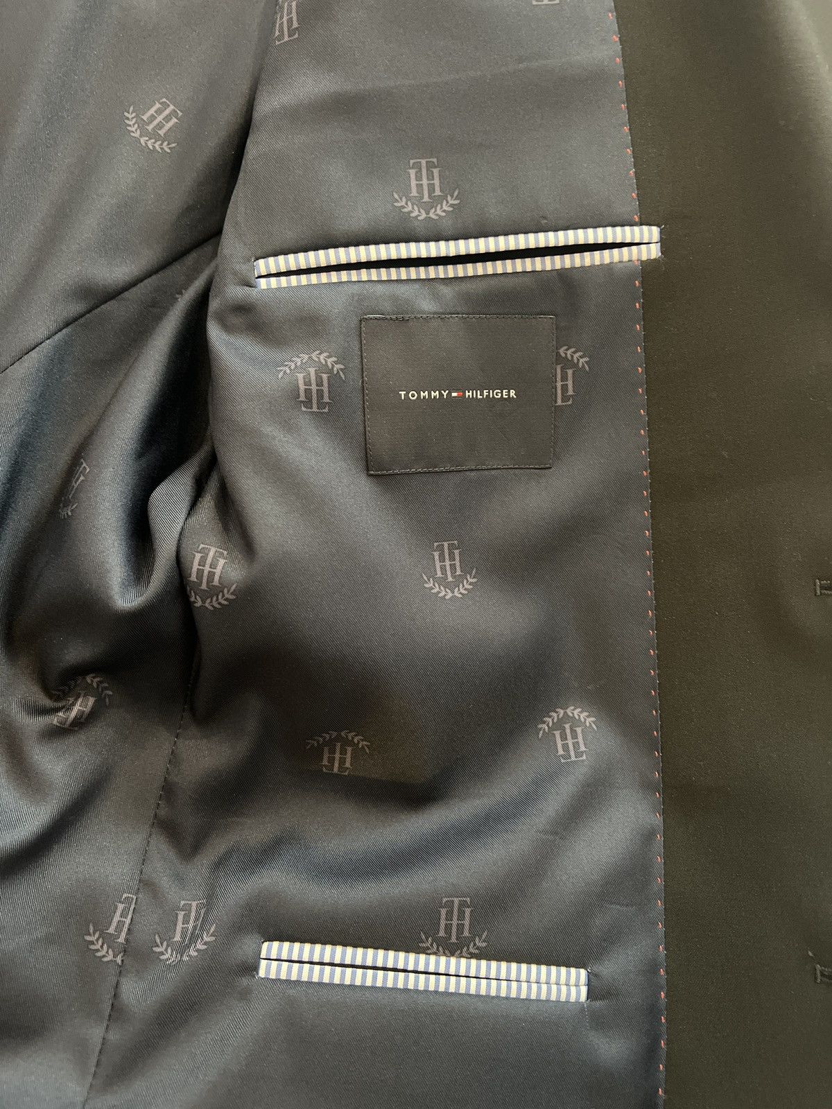 Tommy Hilfiger Tommy Hilfiger Black Blazer Size 44L - 3 Thumbnail