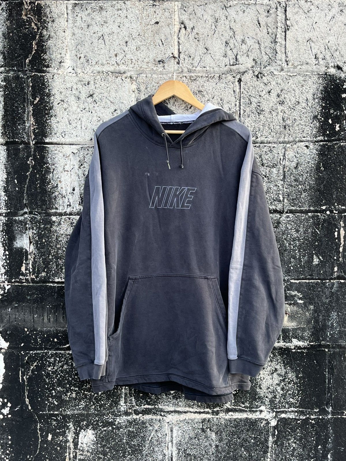 Other Nike y2k hoodie skater streetwear hype rare spell out Size US XXL / EU 58 / 5 - 2 Thumbnail