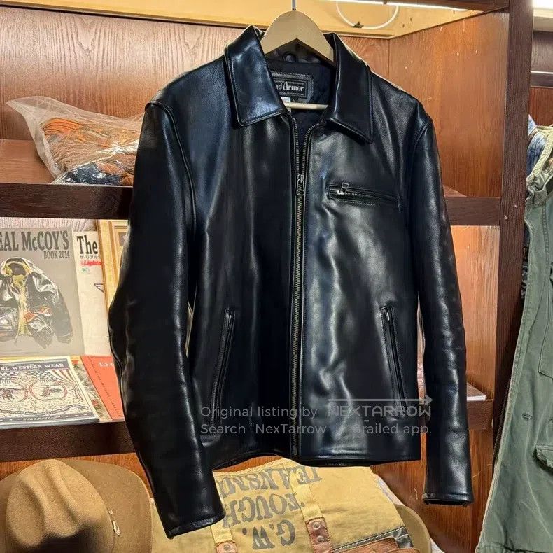 Schott Schott Horseskin leather clothing Size US L / EU 52-54 / 3 - 1 Thumbnail
