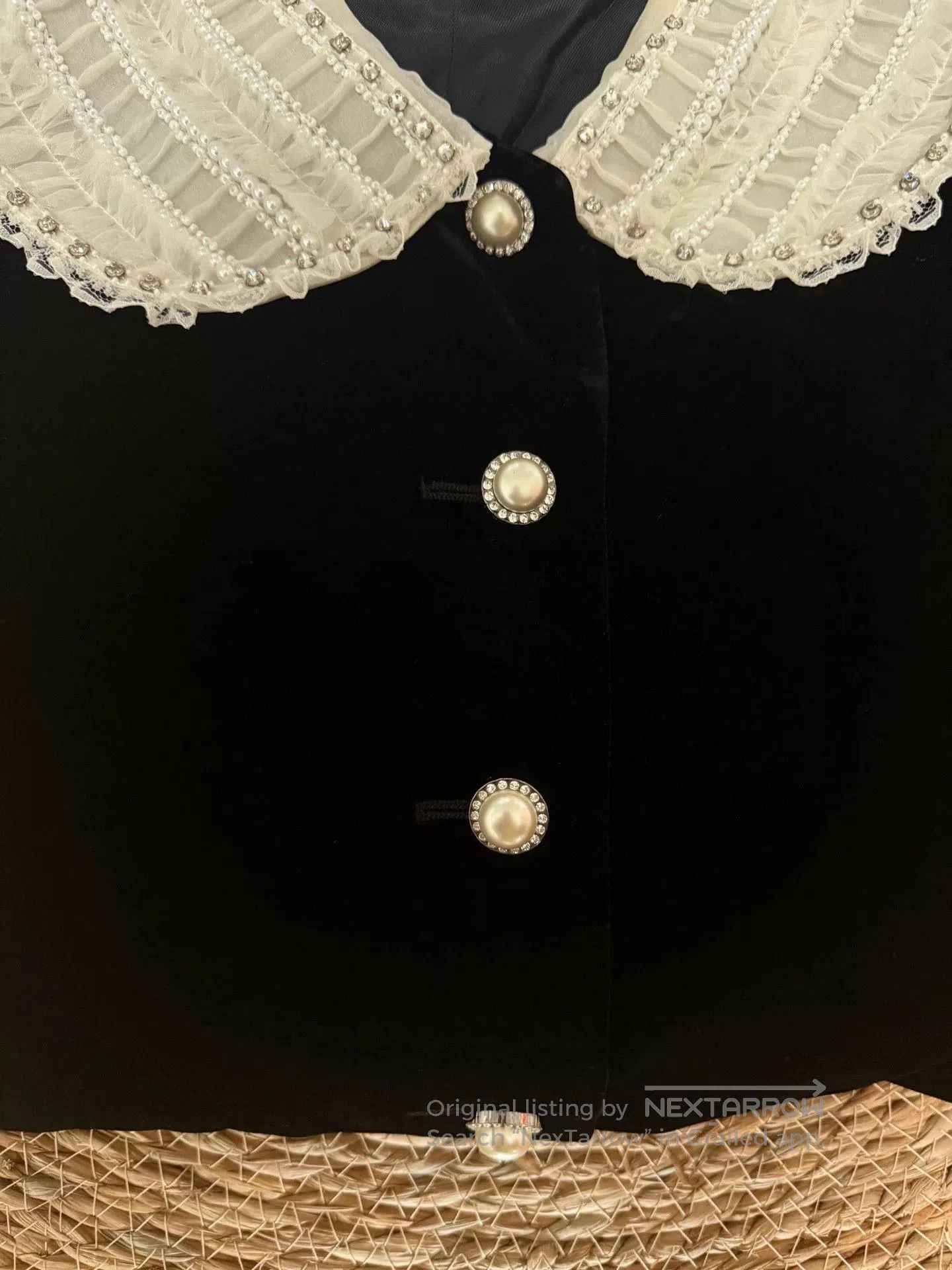 Miu Miu Miu Miu Black Velvet Dress. Size S / US 4 / IT 40 - 3 Thumbnail