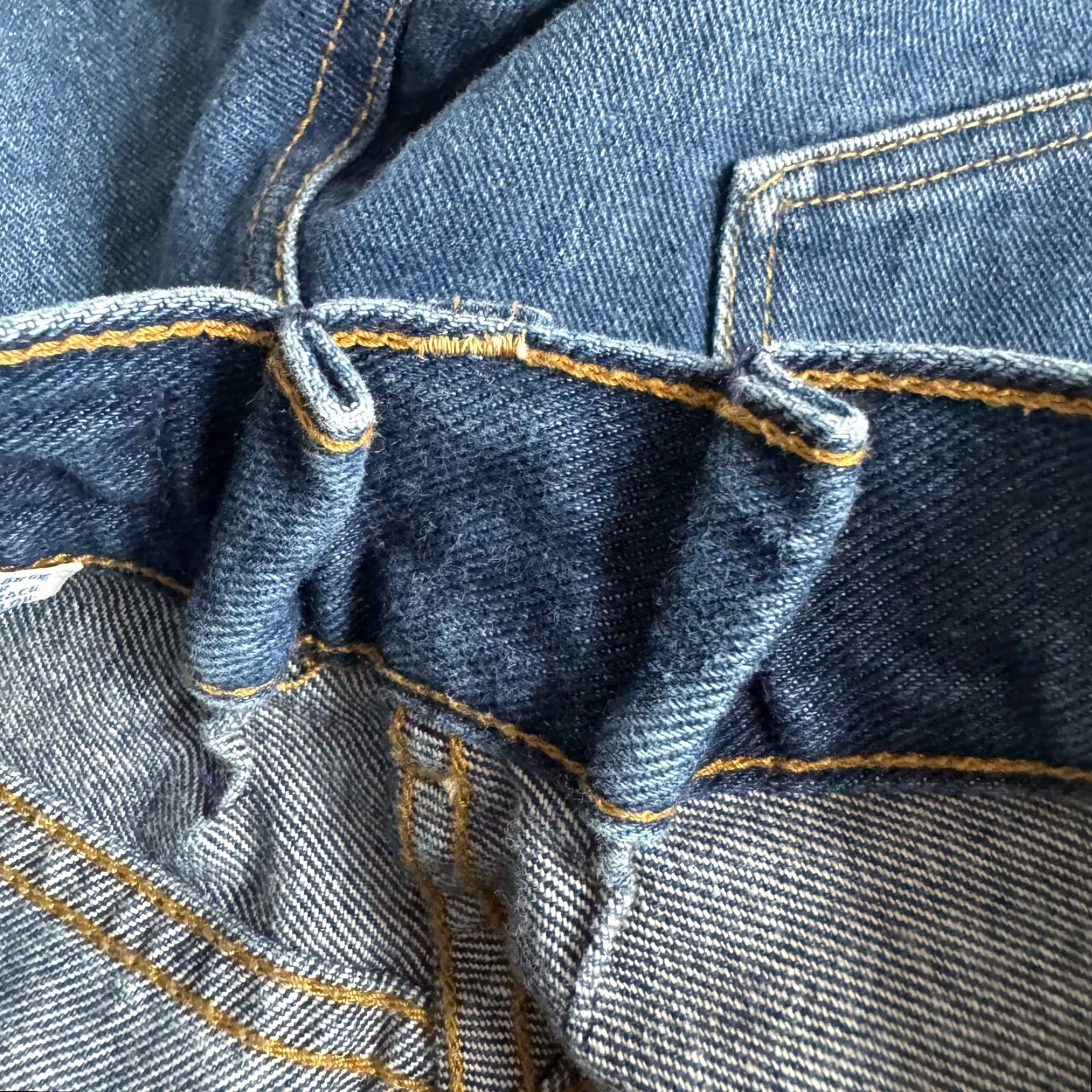 Cougar VINTAGE 80s Western Jeans Cougar Denim Long Tall High Waist Embroidered Blue 0 24 Relaxed Straight Mens Womens Boys Girls Size 25" / US 0 / IT 36 - 7 Thumbnail