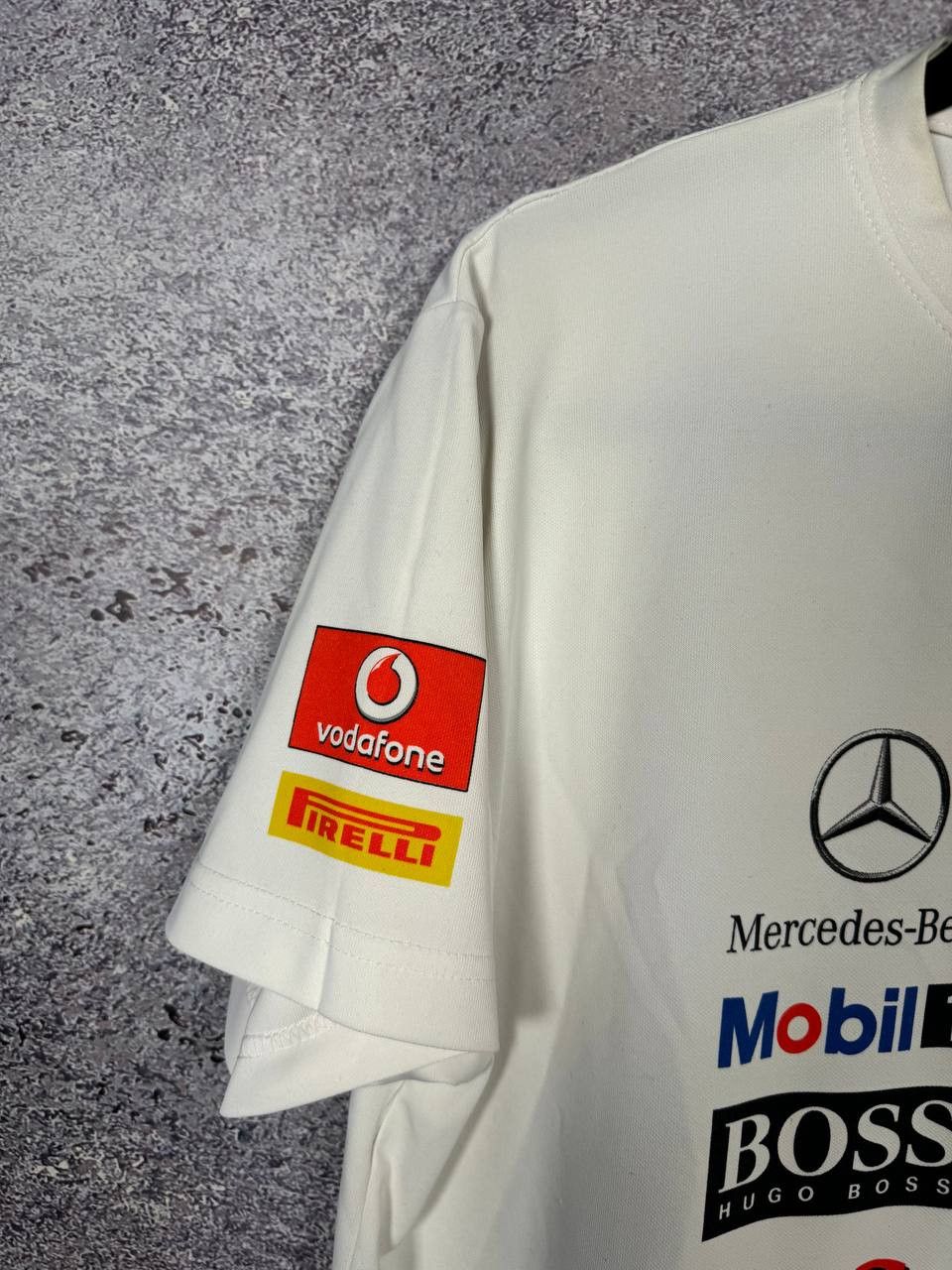 Malcolm McLaren McLaren Vodafone Mercedes F1 Team Jersey Medium Size US M / EU 48-50 / 2 - 10 Thumbnail