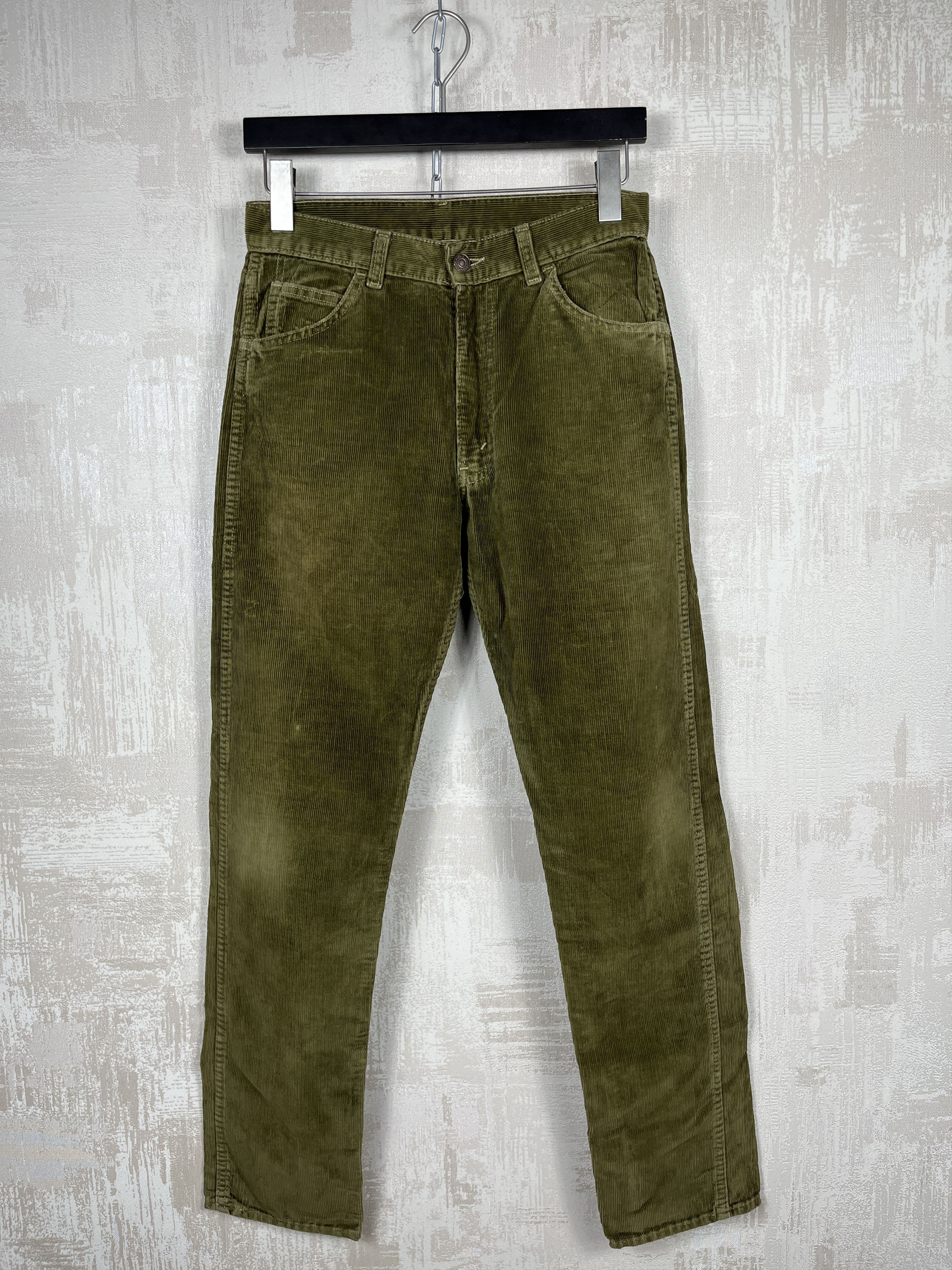 Levi's × Vintage Vintage Levi's White Tab 80s 90s Corduroy Pants Size US 30 / EU 46 - 6 Thumbnail