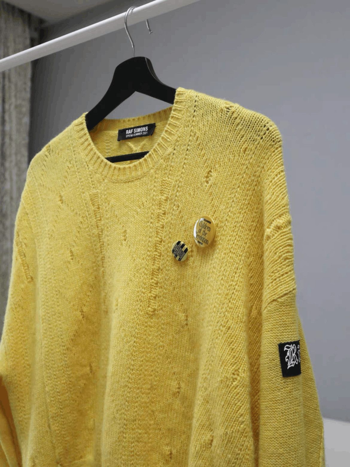 Raf Simons Raf Simons 21SS Tennage Dream Patch Knitwear-2507 Size US M / EU 48-50 / 2 - 1 Thumbnail