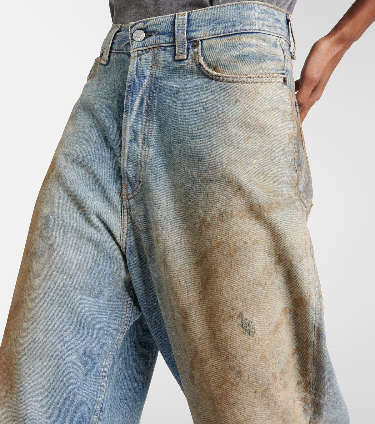 Acne Studios Acne Studios 2023 Super Baggy Jeans Size US 28 / EU 44 - 3 Thumbnail