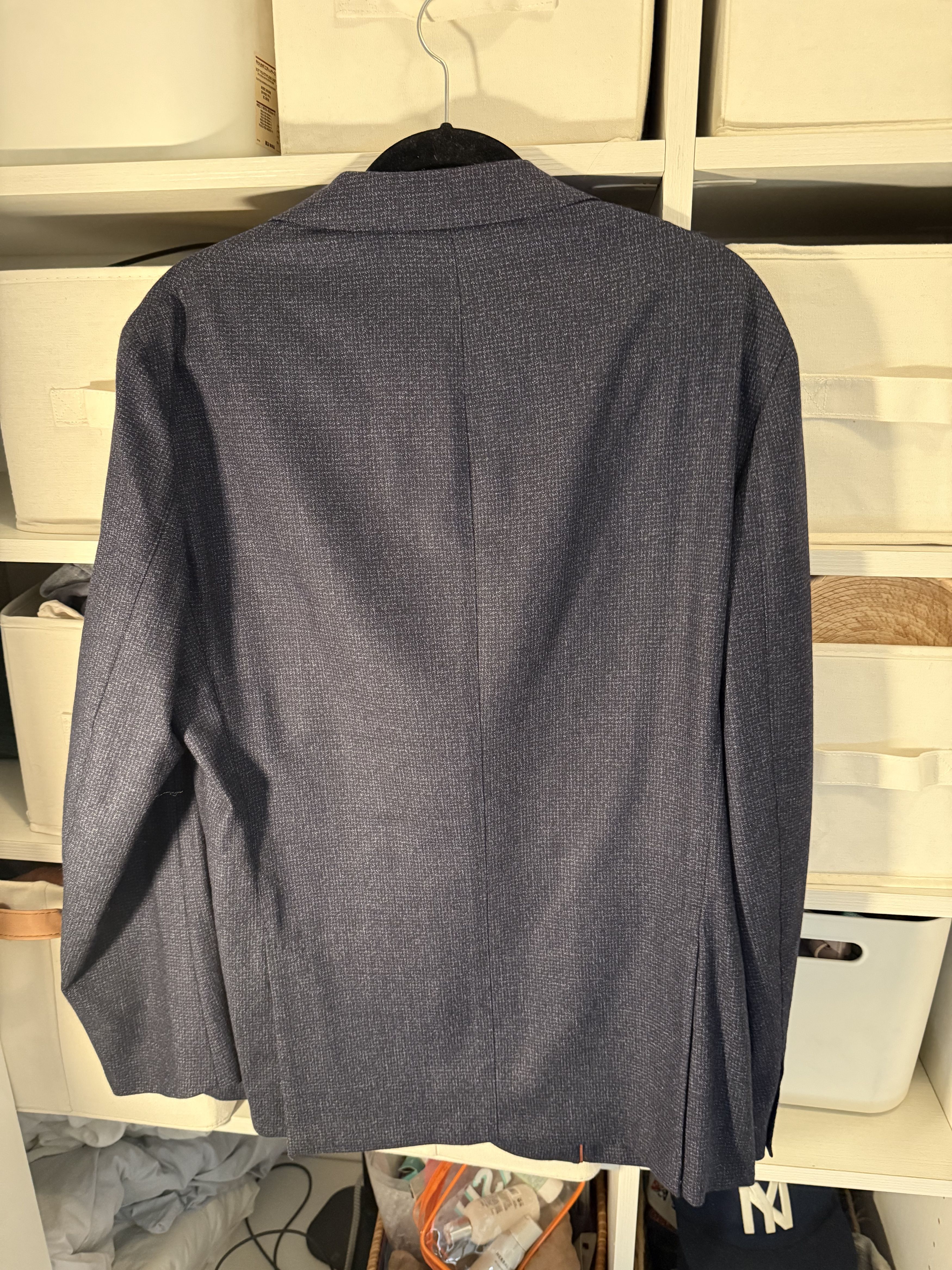 Loro Piana Loro Piana suit blue virgin wool Size 44R - 2 Thumbnail